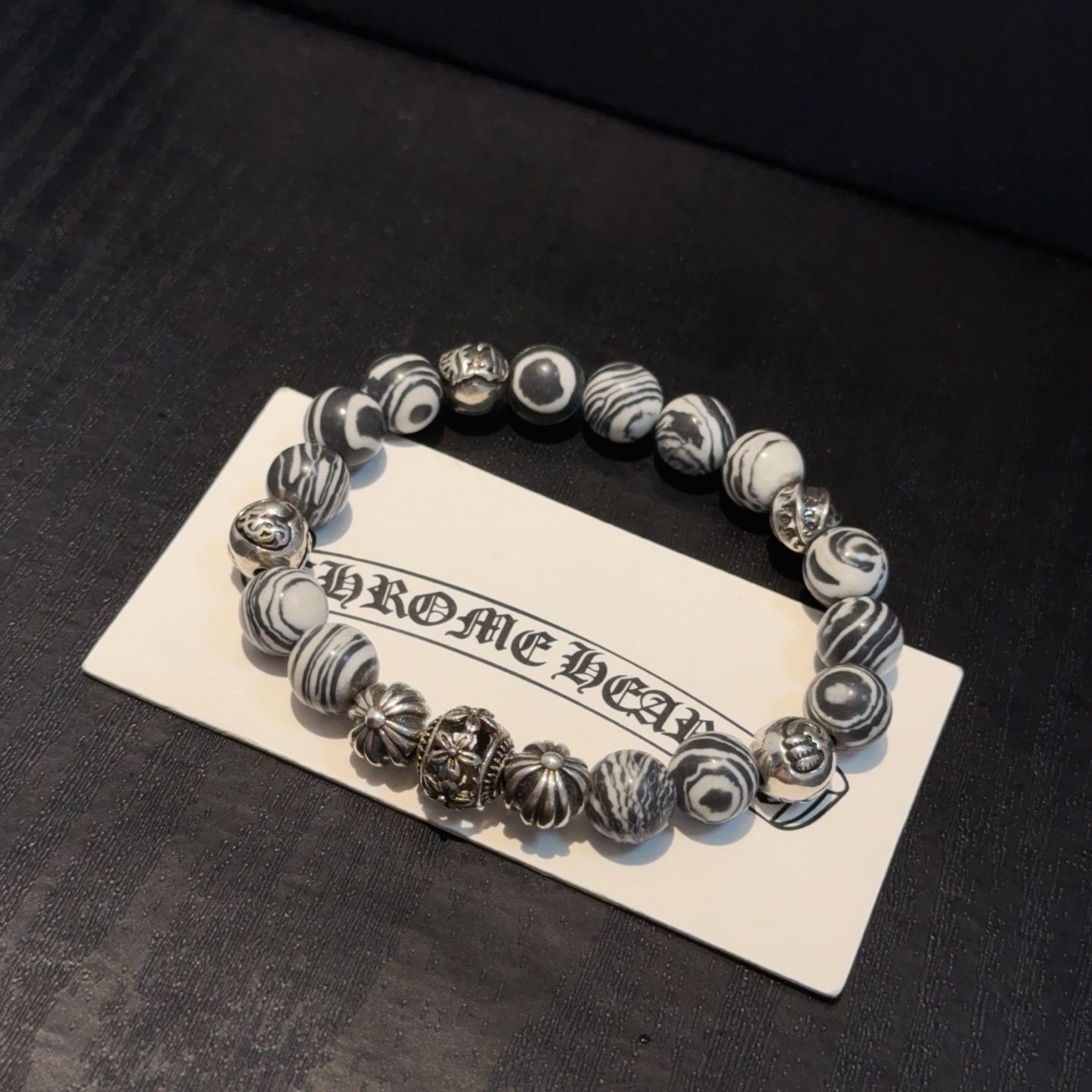  新款【专柜品质】Chrome Hearts克罗心经典复古多元素手串手链 ，快手/ins/小红书热门，凹