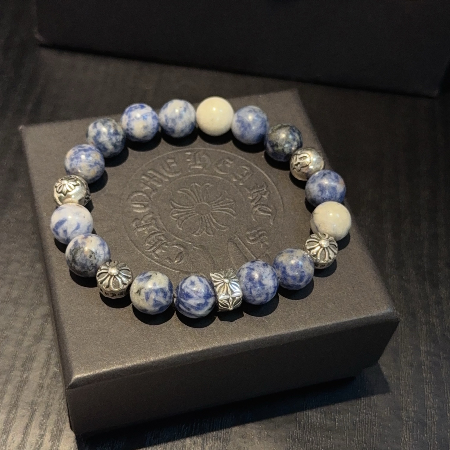  新款【专柜品质】Chrome Hearts克罗心经典复古多元素手串手链 ，快手/ins/小红书热门，凹