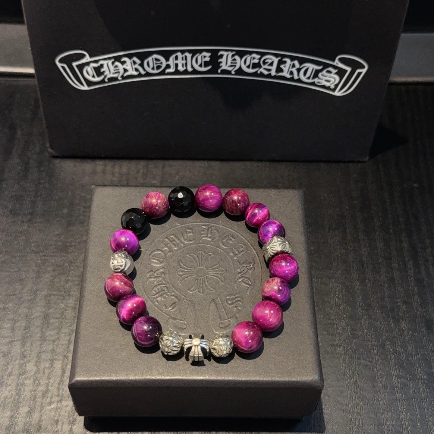  新款【专柜品质】Chrome Hearts克罗心经典复古多元素手串手链 ，快手/ins/小红书热门，凹