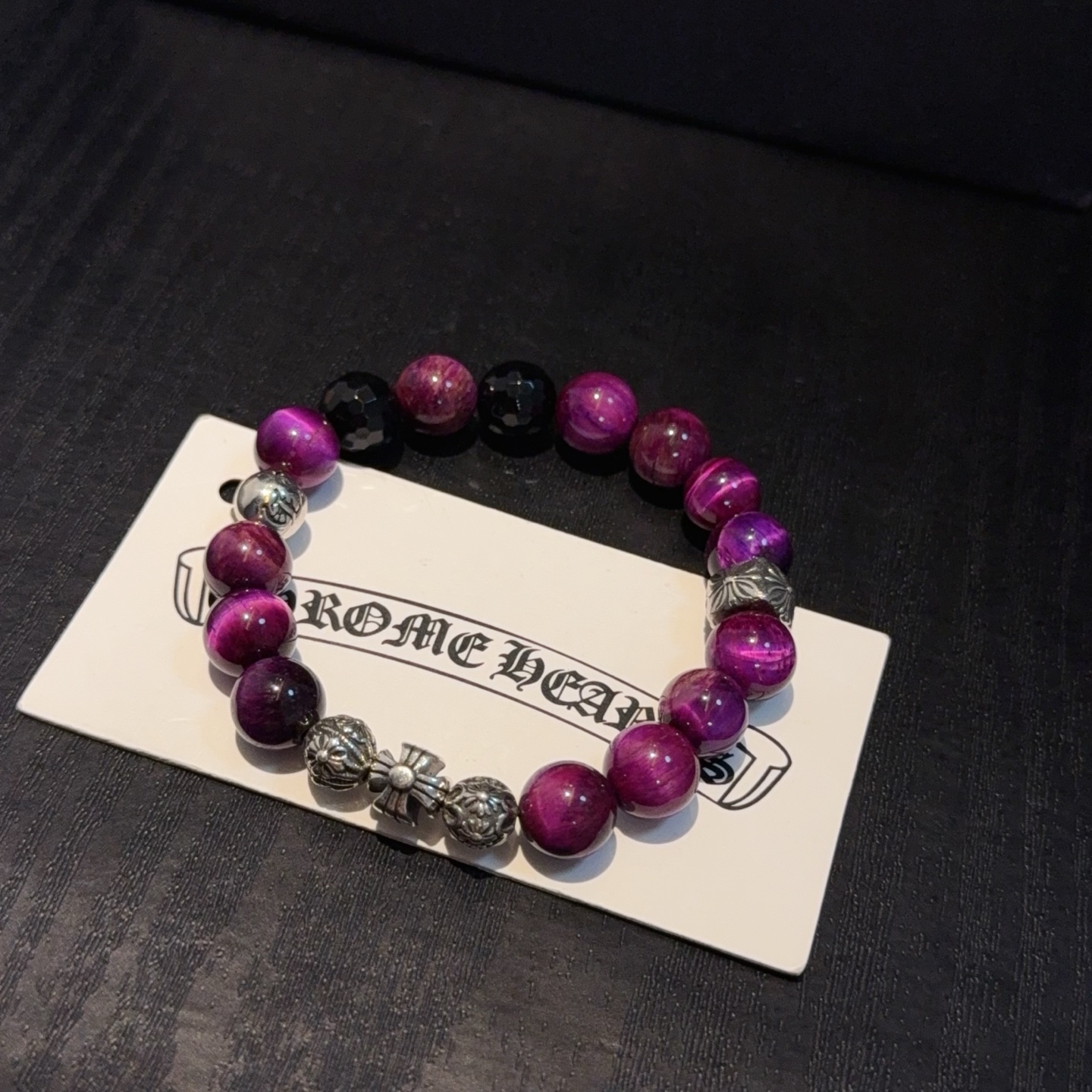  新款【专柜品质】Chrome Hearts克罗心经典复古多元素手串手链 ，快手/ins/小红书热门，凹