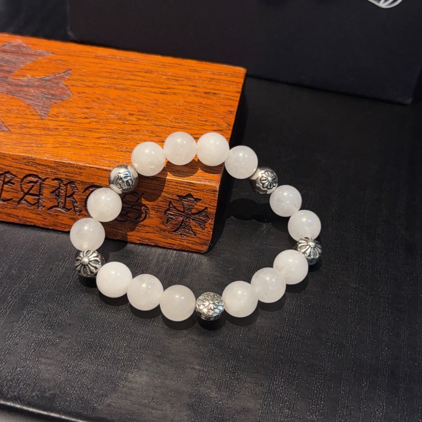  新款【专柜品质】Chrome Hearts克罗心经典复古多元素手串手链 ，快手/ins/小红书热门，凹