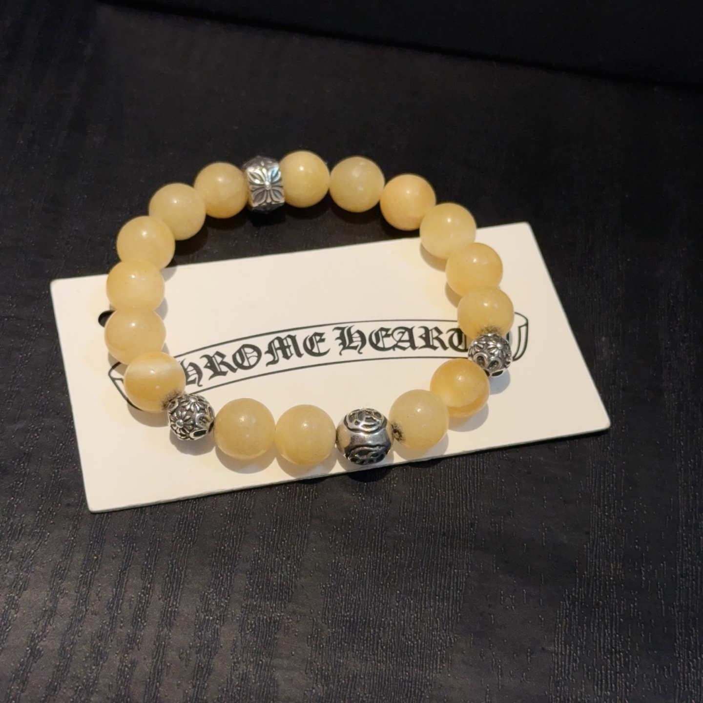  新款【专柜品质】Chrome Hearts克罗心经典复古多元素手串手链 ，快手/ins/小红书热门，凹
