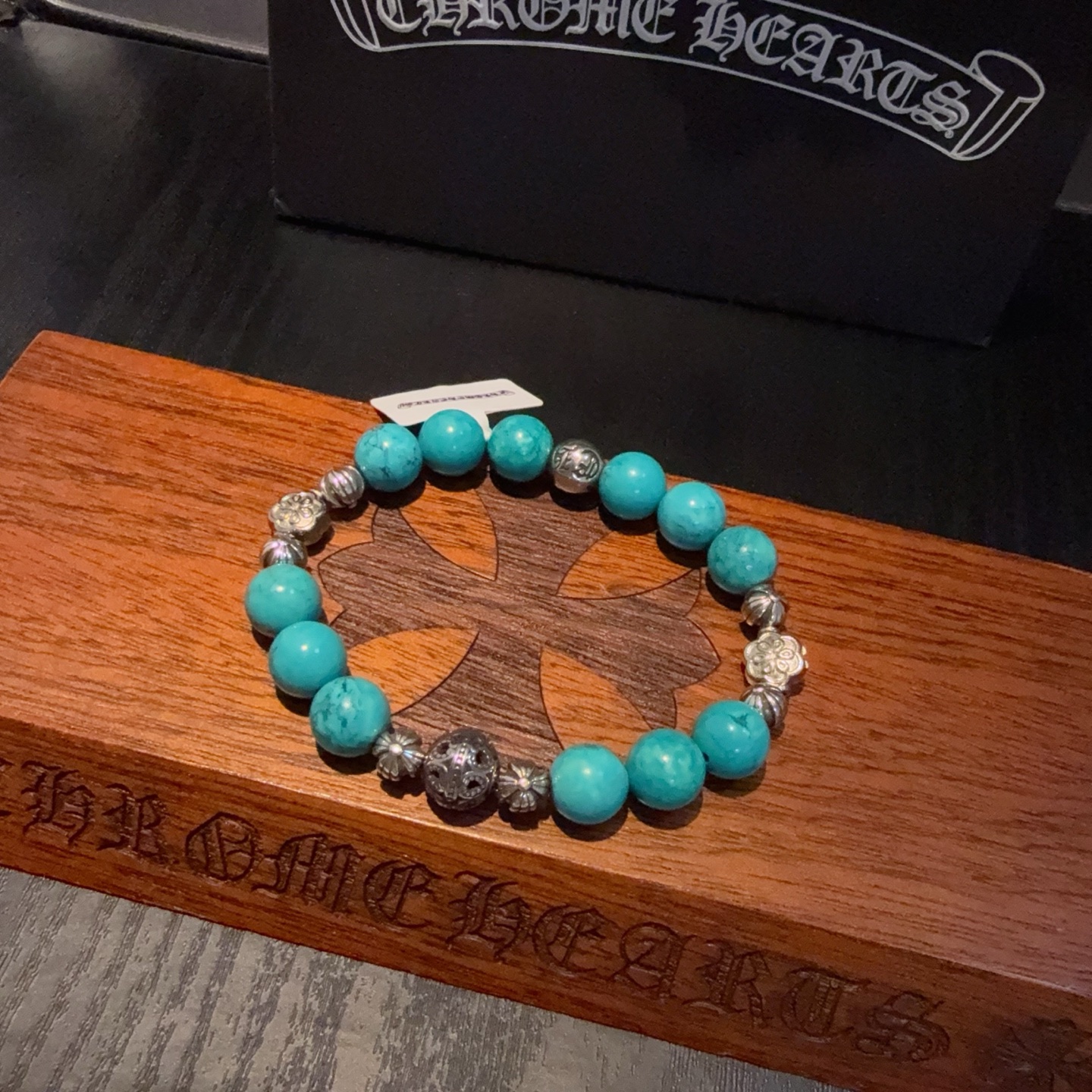  新款【专柜品质】Chrome Hearts克罗心经典复古多元素手串手链 ，快手/ins/小红书热门，凹