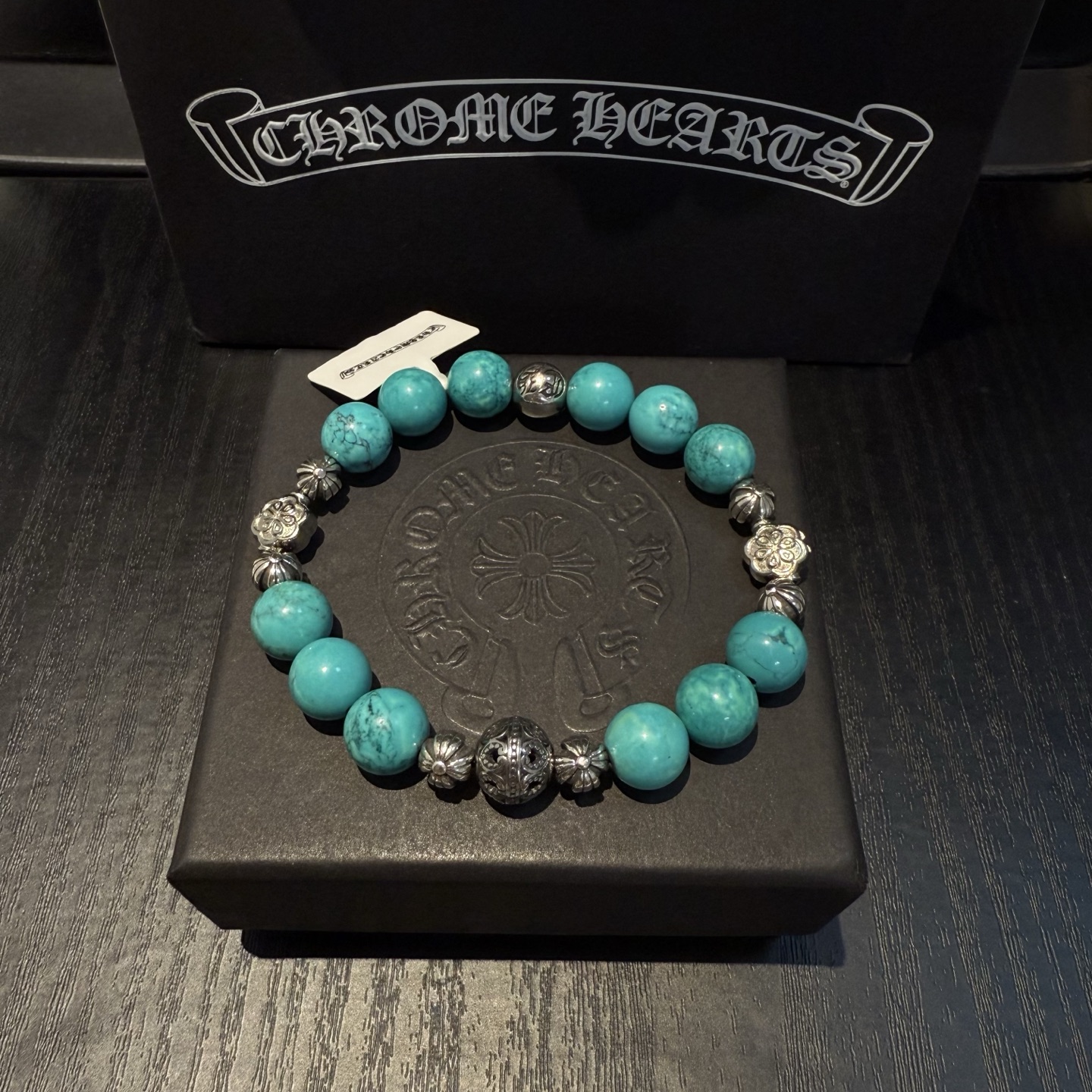  新款【专柜品质】Chrome Hearts克罗心经典复古多元素手串手链 ，快手/ins/小红书热门，凹