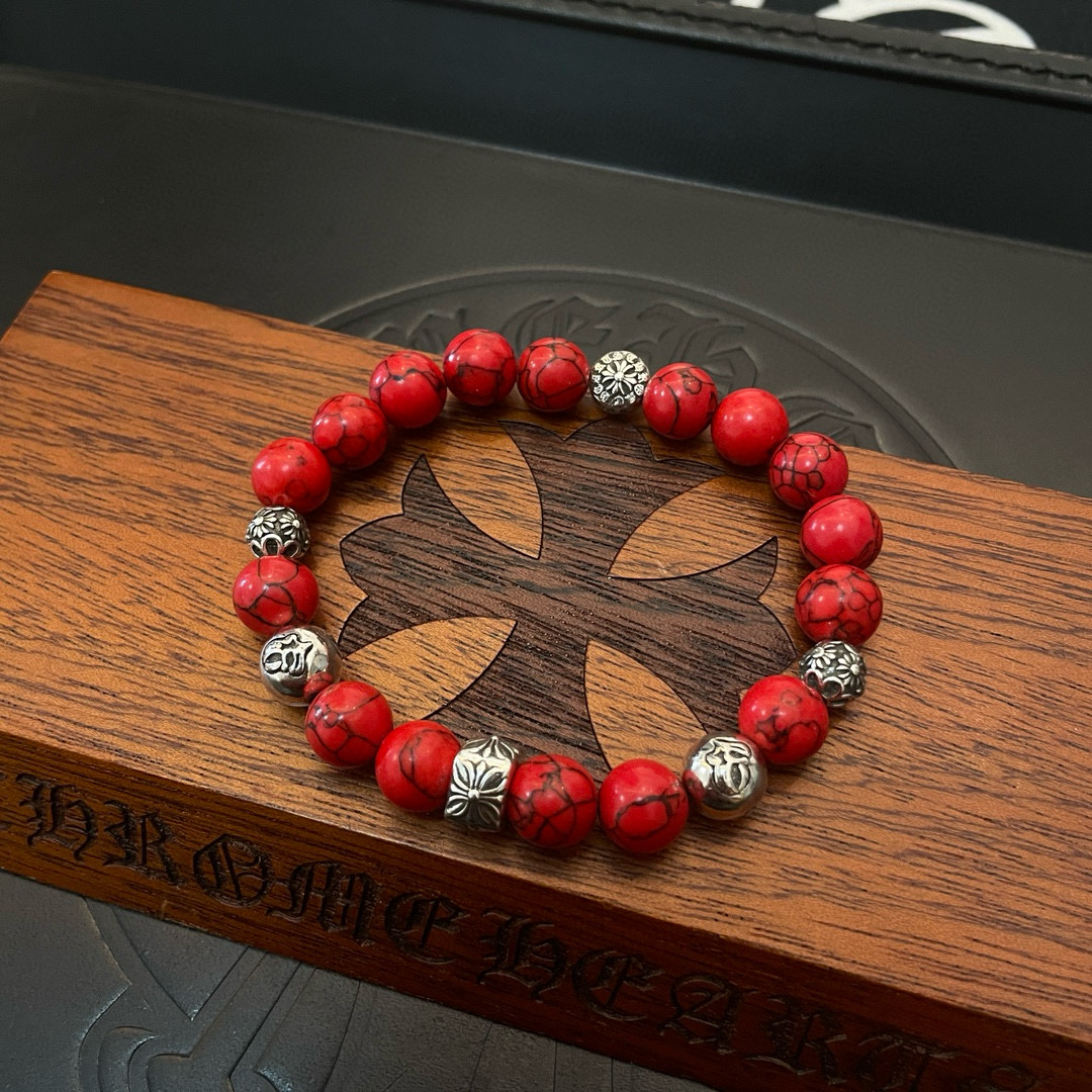 批 新款【专柜品质】Chrome Hearts克罗心 经典复古多元素手串手链 ，快手/ins/小红书热门