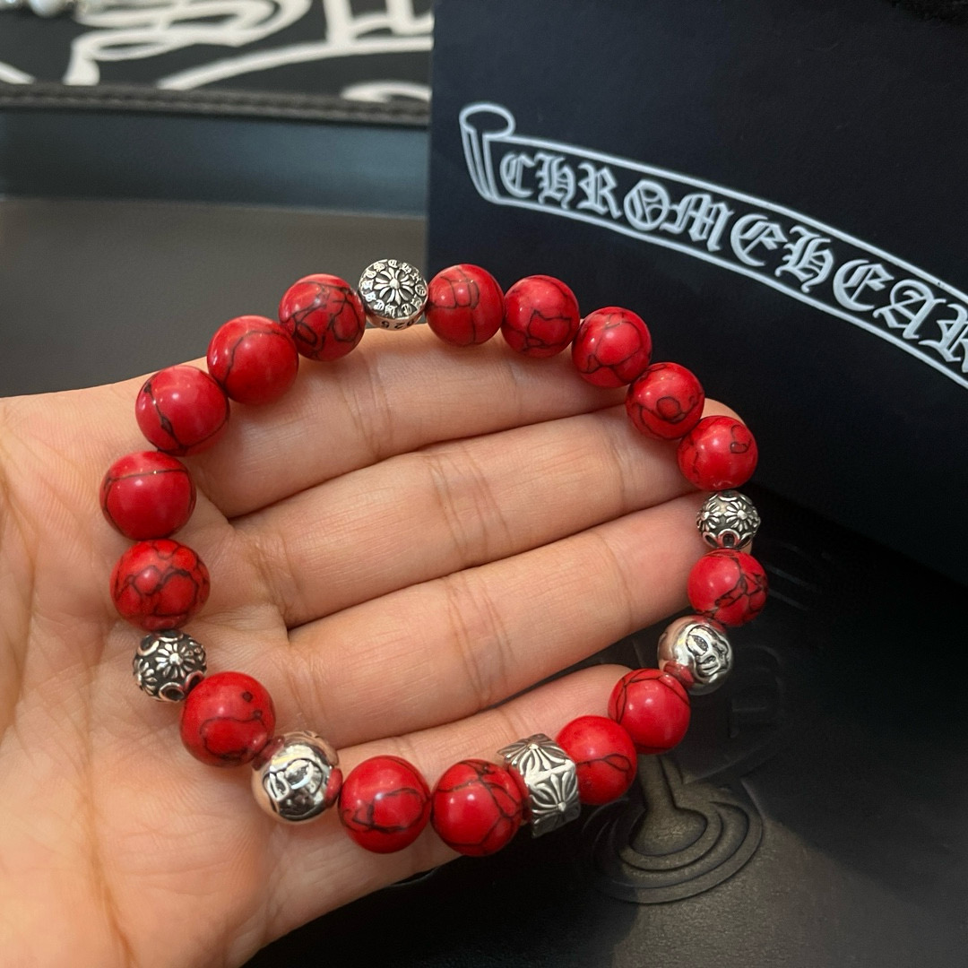 批 新款【专柜品质】Chrome Hearts克罗心 经典复古多元素手串手链 ，快手/ins/小红书热门