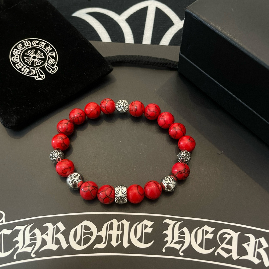 批 新款【专柜品质】Chrome Hearts克罗心 经典复古多元素手串手链 ，快手/ins/小红书热门