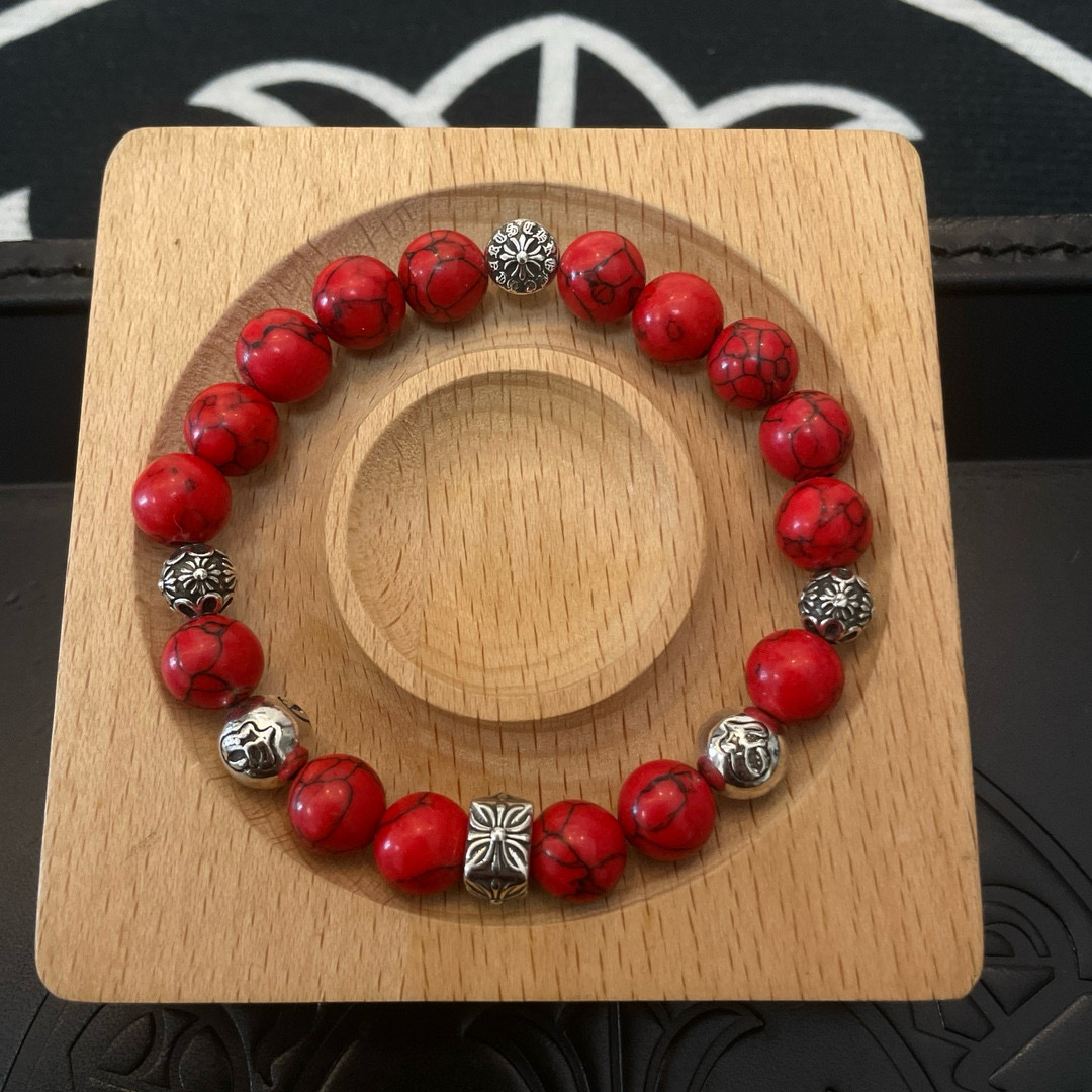 批 新款【专柜品质】Chrome Hearts克罗心 经典复古多元素手串手链 ，快手/ins/小红书热门
