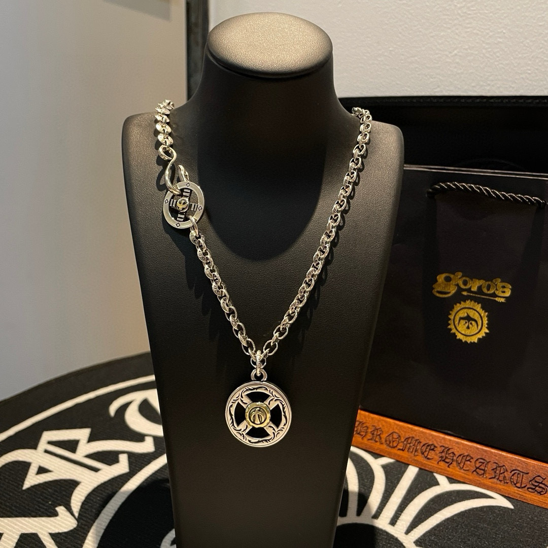    【新品上架】Goro’s高桥吾郎点金圆牌项链 顶级版本 认准独家拍摄 主攻高端市场 绝对区别普通版