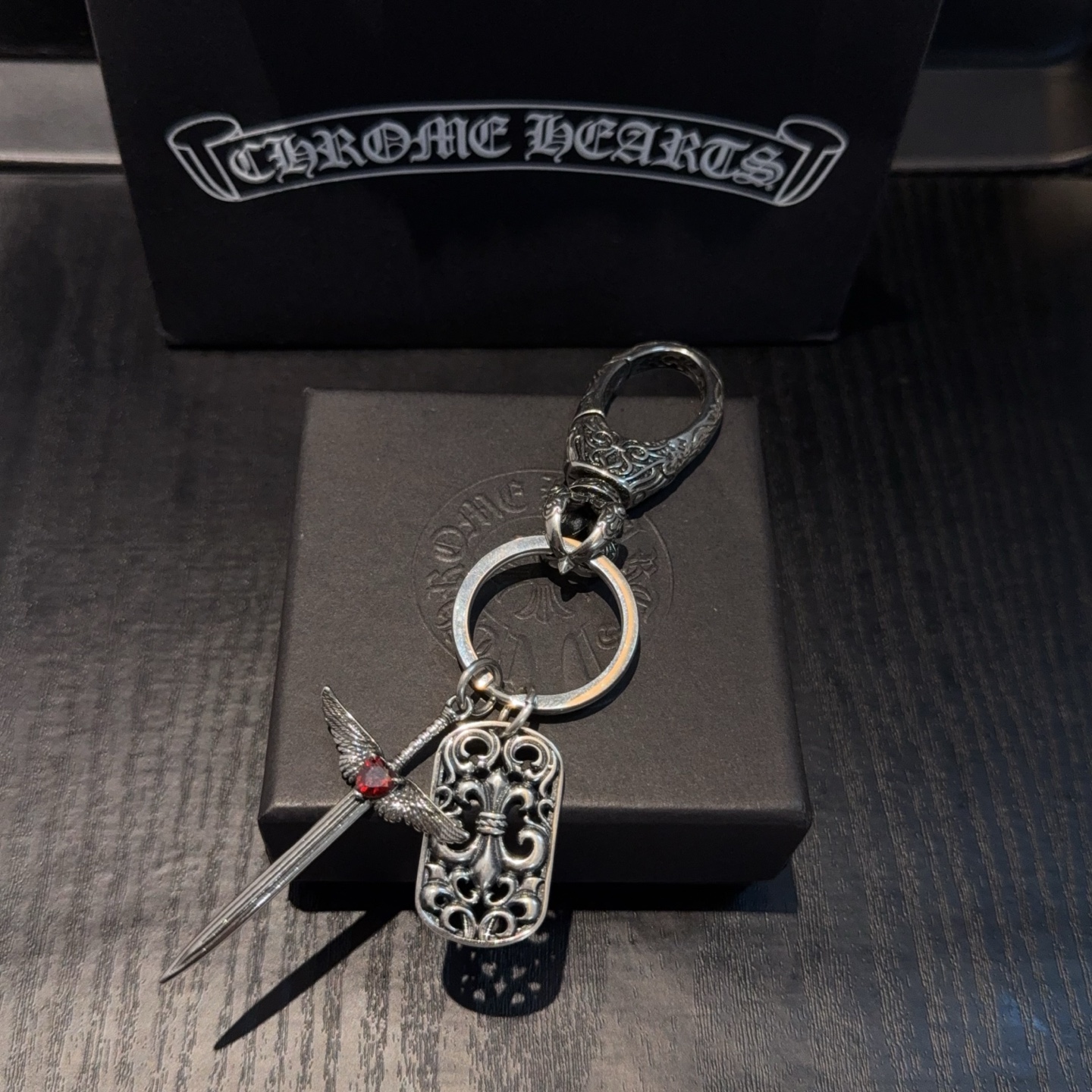   Chrome Hearts ❤️  克罗心大龙虾扣钥匙扣 雕刻工艺 精工品质 纯手工打造 ～正品开模