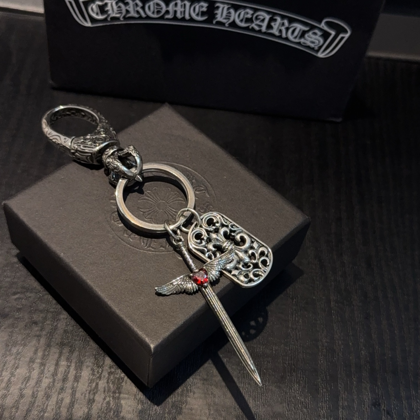   Chrome Hearts ❤️  克罗心大龙虾扣钥匙扣 雕刻工艺 精工品质 纯手工打造 ～正品开模