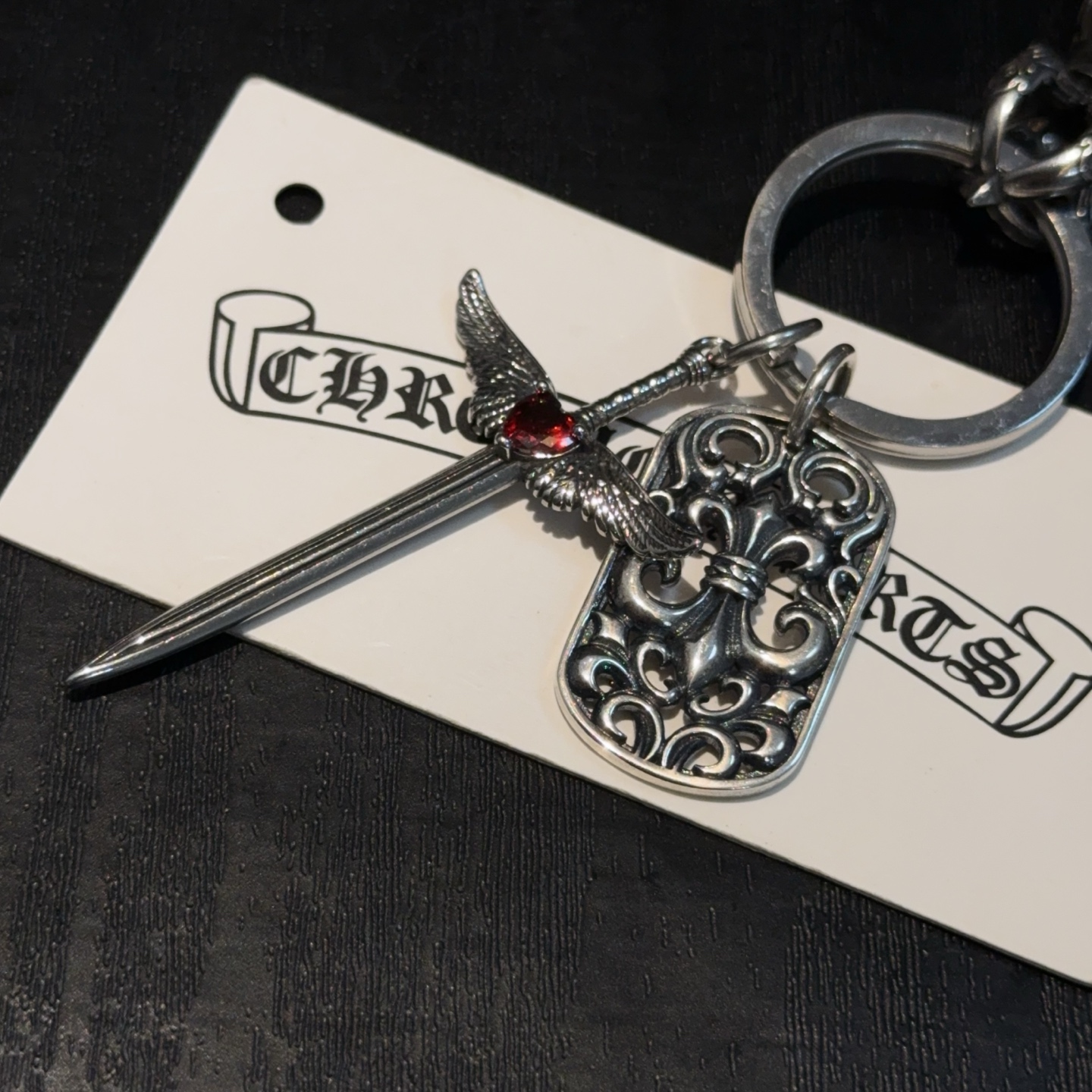   Chrome Hearts ❤️  克罗心大龙虾扣钥匙扣 雕刻工艺 精工品质 纯手工打造 ～正品开模