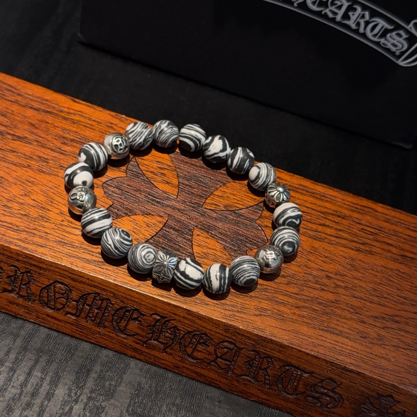  新款【专柜品质】Chrome Hearts克罗心 经典复古多元素手串手链 ，快手/ins/小红书热门，