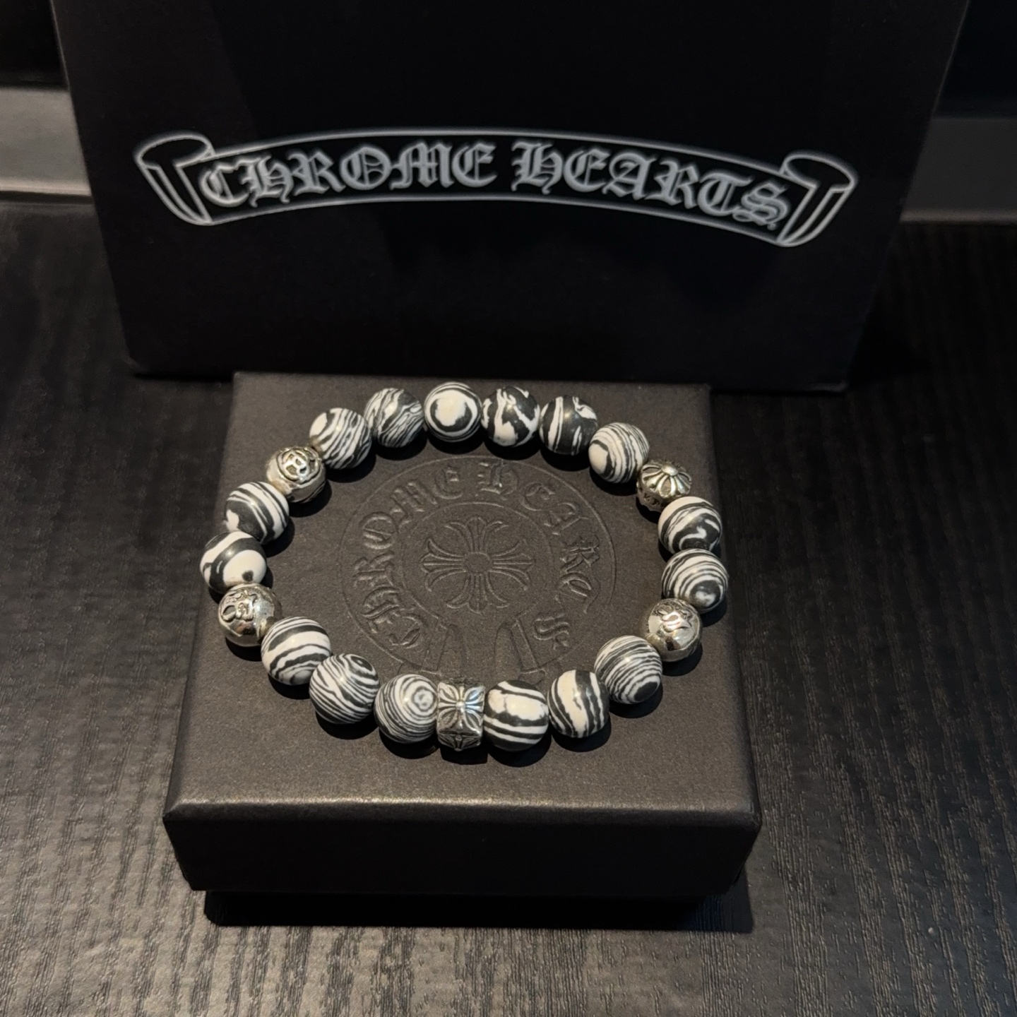  新款【专柜品质】Chrome Hearts克罗心 经典复古多元素手串手链 ，快手/ins/小红书热门，