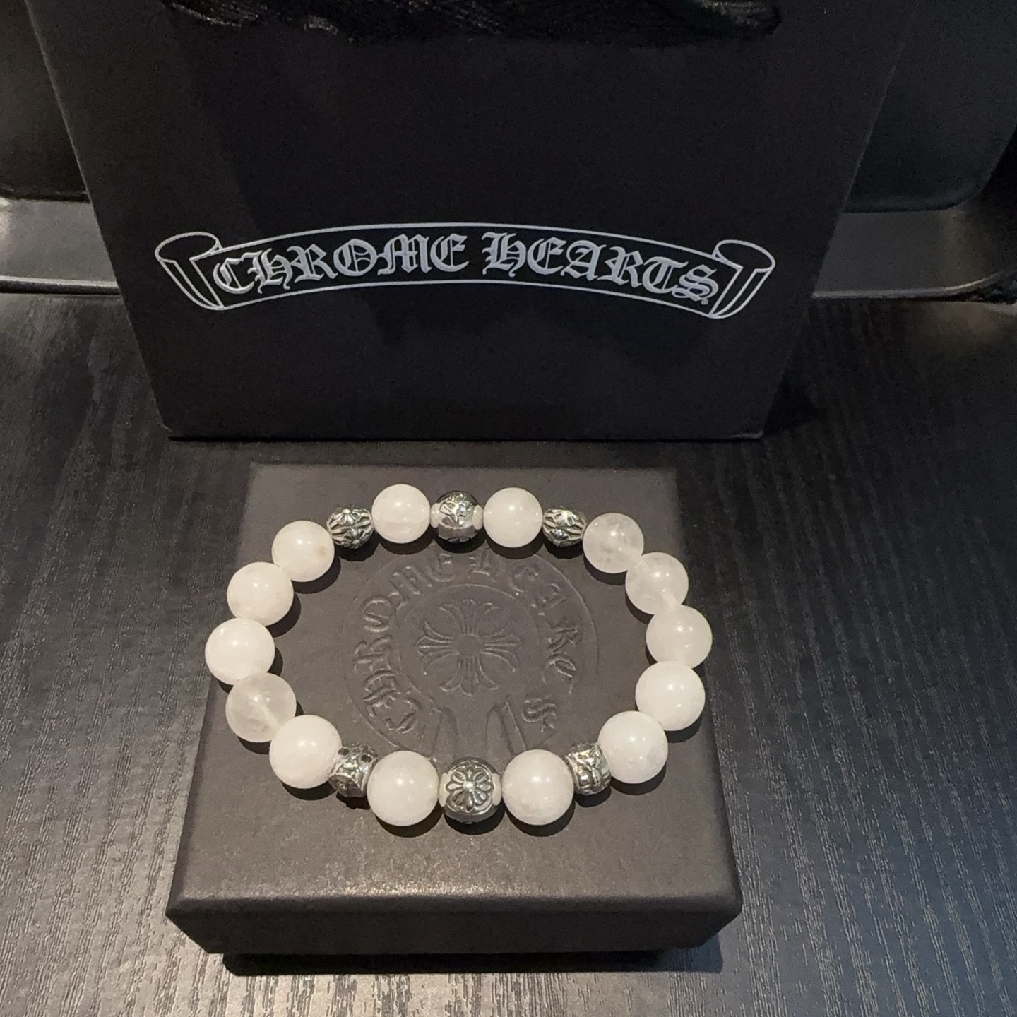  新款【专柜品质】Chrome Hearts克罗心 经典复古多元素手串手链 ，快手/ins/小红书热门，