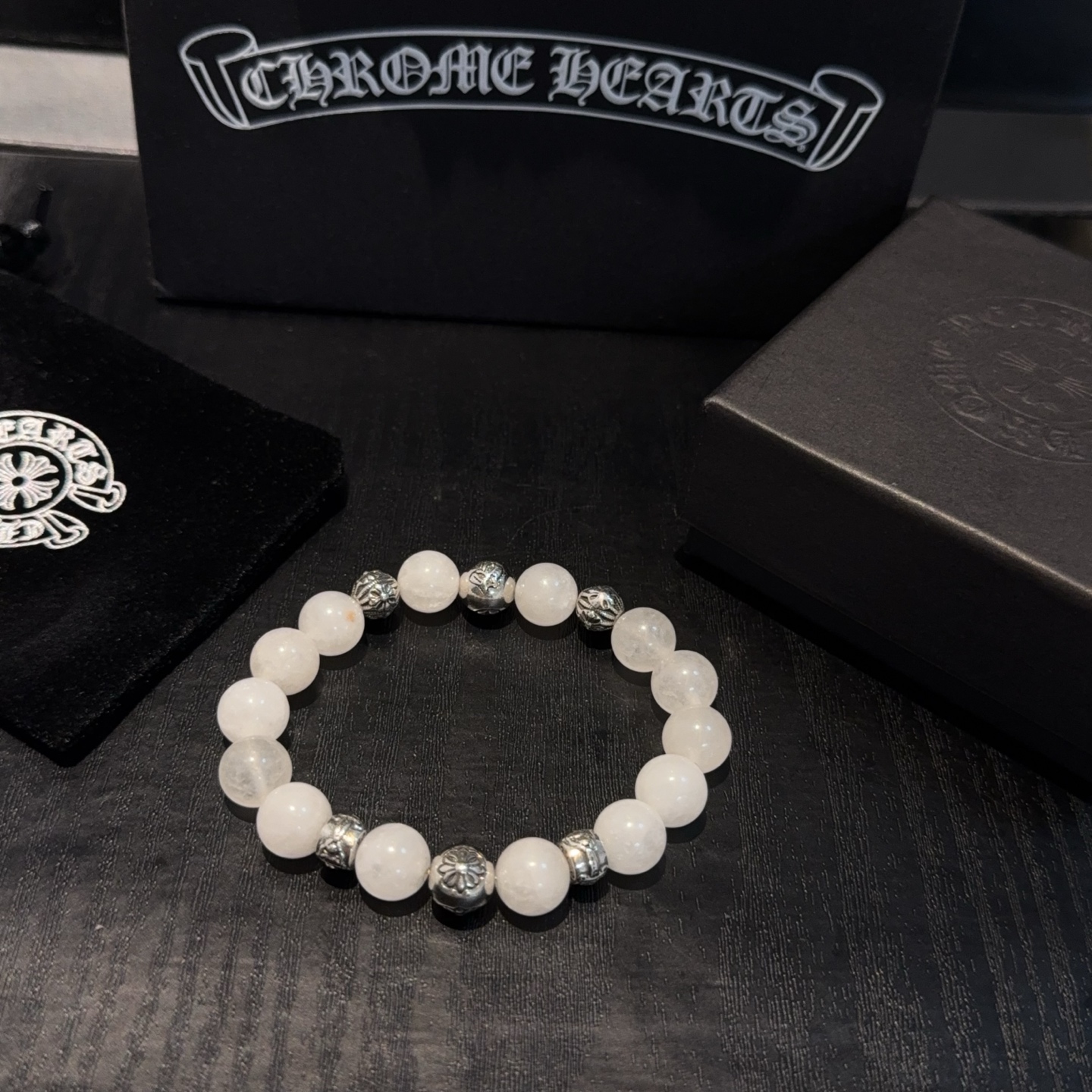  新款【专柜品质】Chrome Hearts克罗心 经典复古多元素手串手链 ，快手/ins/小红书热门，