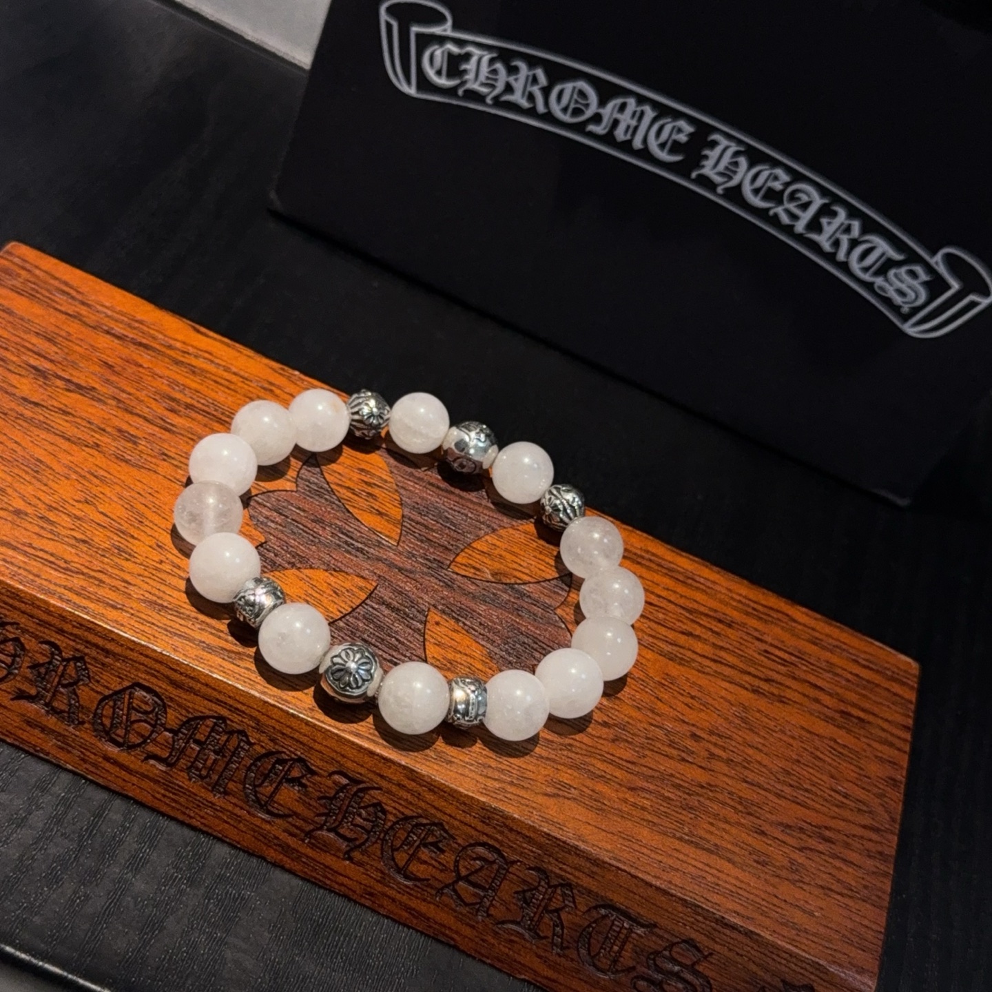  新款【专柜品质】Chrome Hearts克罗心 经典复古多元素手串手链 ，快手/ins/小红书热门，