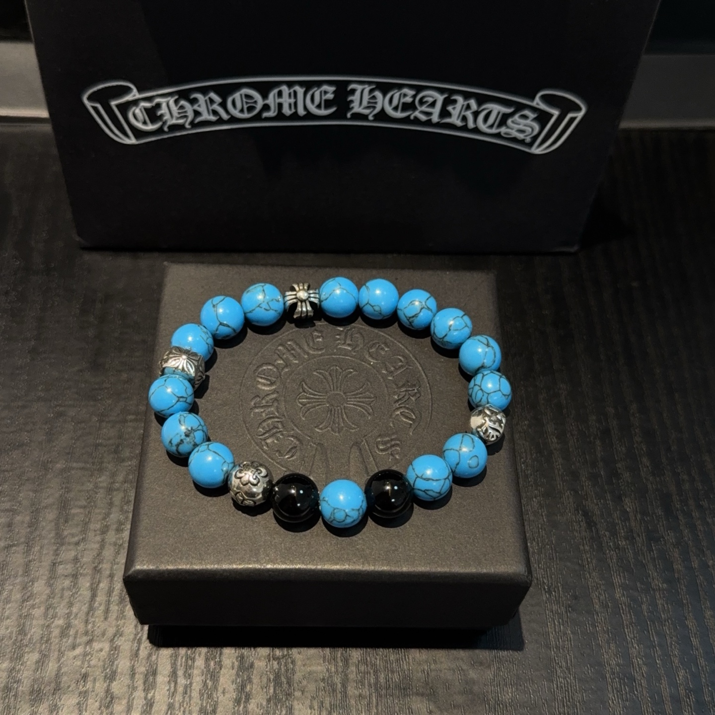  新款【专柜品质】Chrome Hearts克罗心 经典复古多元素手串手链 ，快手/ins/小红书热门，