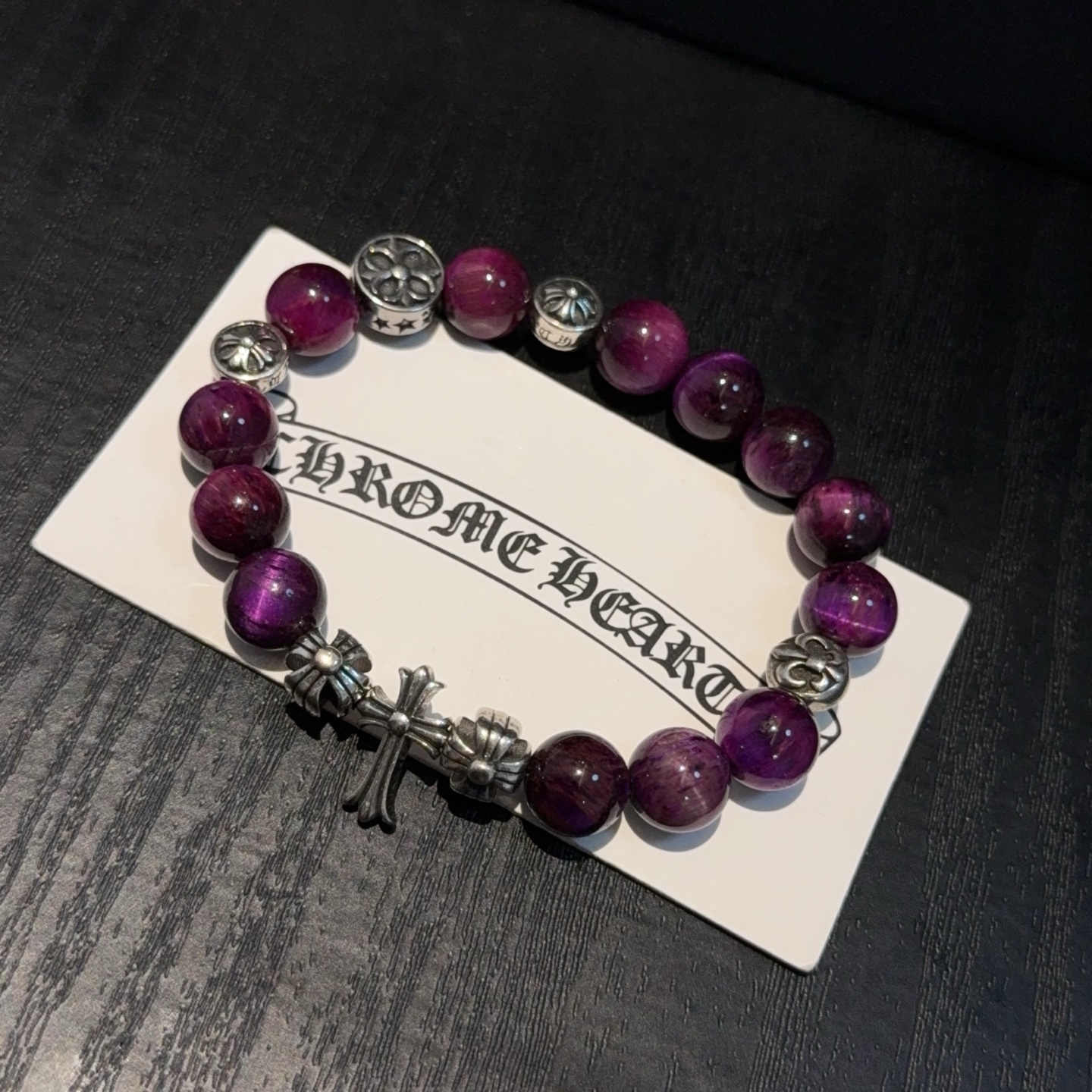  新款【专柜品质】Chrome Hearts克罗心 经典复古多元素手串手链 ，快手/ins/小红书热门，