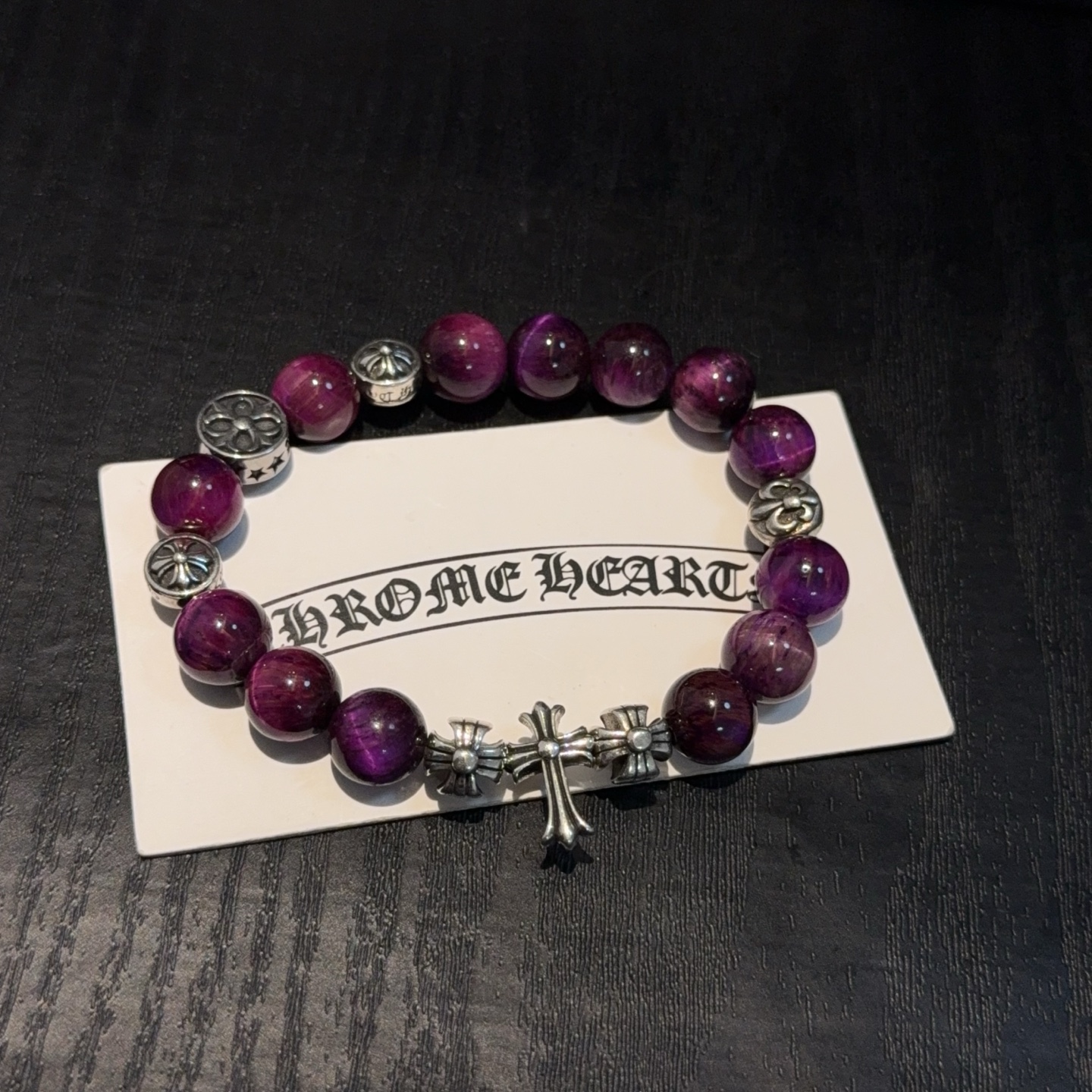 新款【专柜品质】Chrome Hearts克罗心 经典复古多元素手串手链 ，快手/ins/小红书热门，