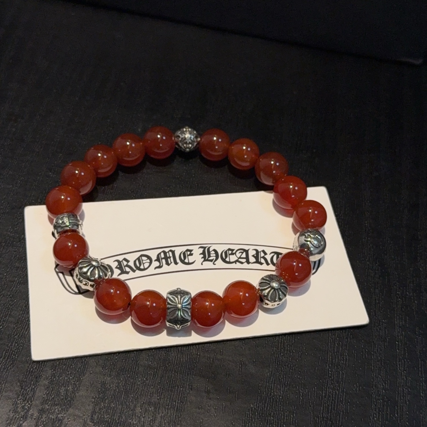  新款【专柜品质】Chrome Hearts克罗心 经典复古多元素手串手链 ，快手/ins/小红书热门，