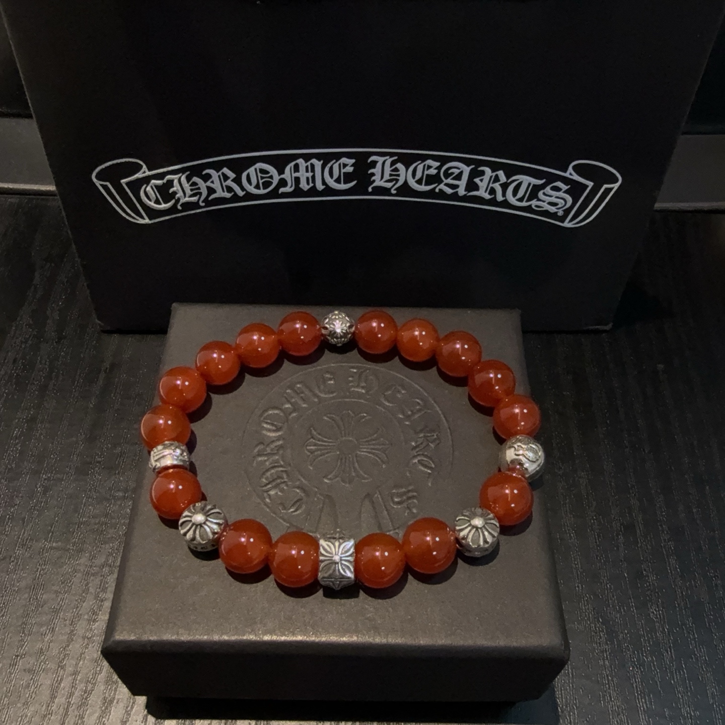  新款【专柜品质】Chrome Hearts克罗心 经典复古多元素手串手链 ，快手/ins/小红书热门，