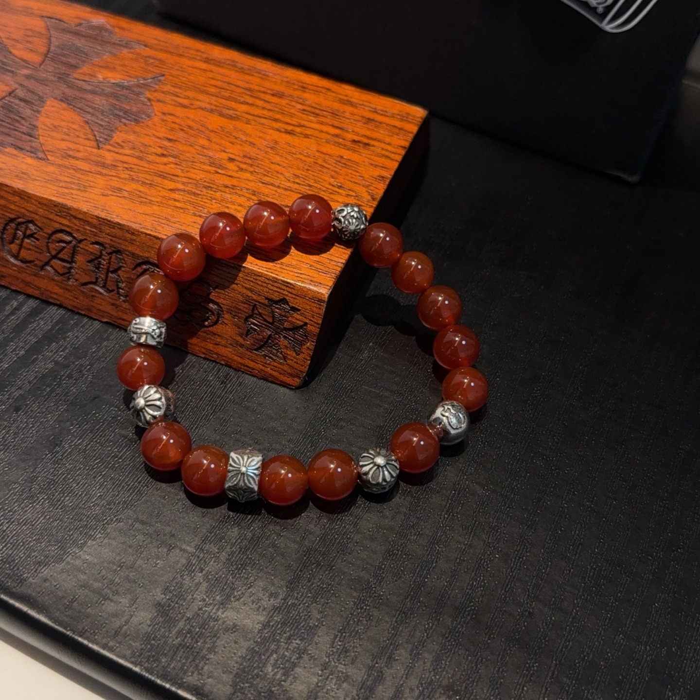  新款【专柜品质】Chrome Hearts克罗心 经典复古多元素手串手链 ，快手/ins/小红书热门，