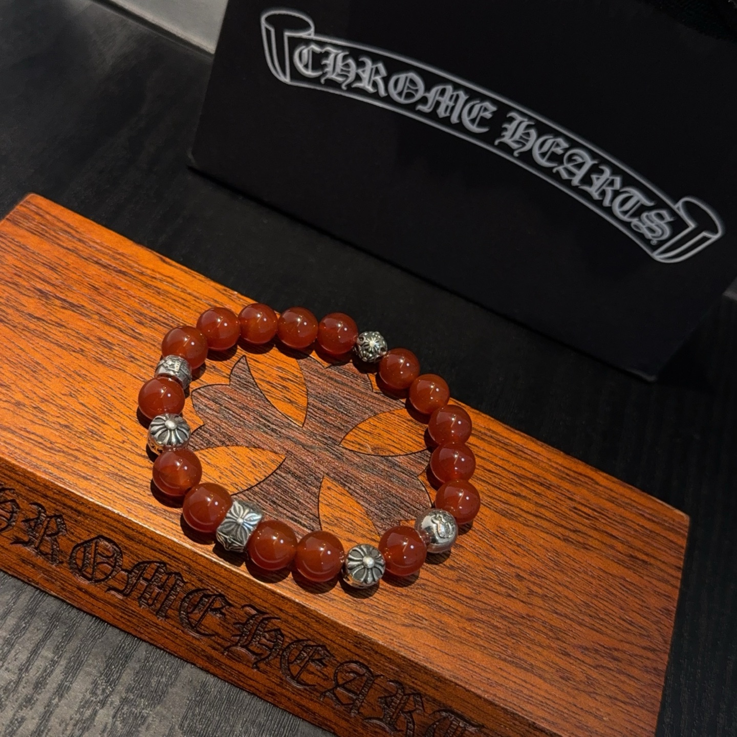  新款【专柜品质】Chrome Hearts克罗心 经典复古多元素手串手链 ，快手/ins/小红书热门，