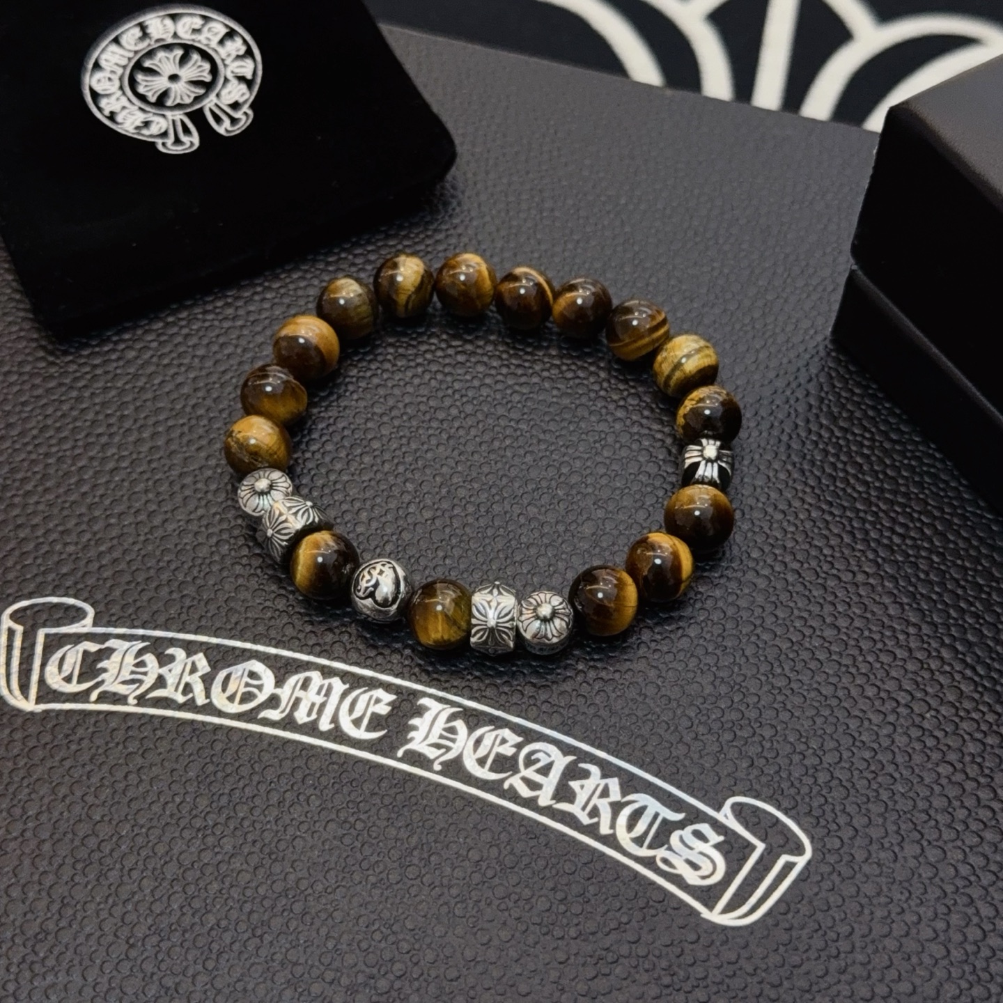  新款【专柜品质】Chrome Hearts克罗心 经典复古多元素手串手链 ，快手/ins/小红书热门，