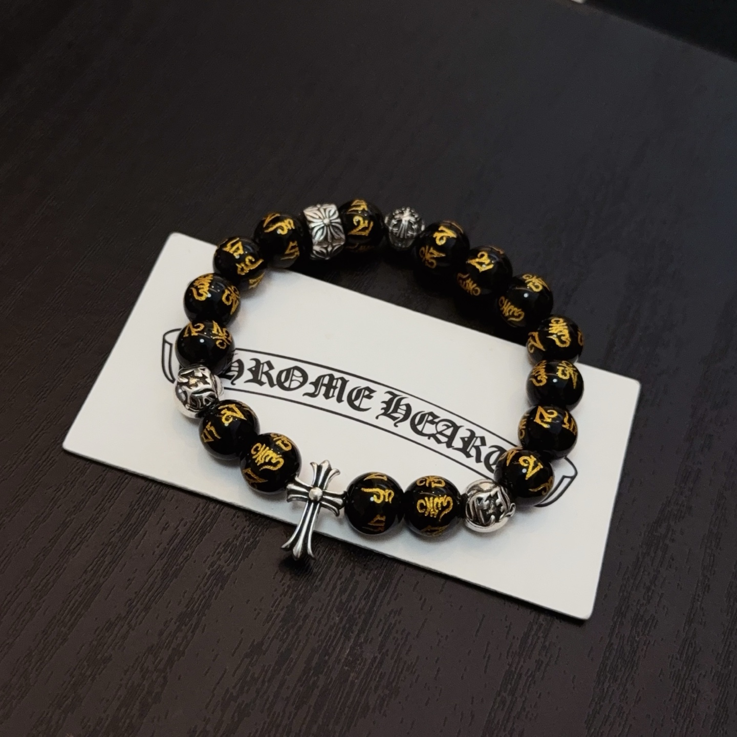  新款【专柜品质】Chrome Hearts克罗心 经典复古多元素手串手链 ，快手/ins/小红书热门，