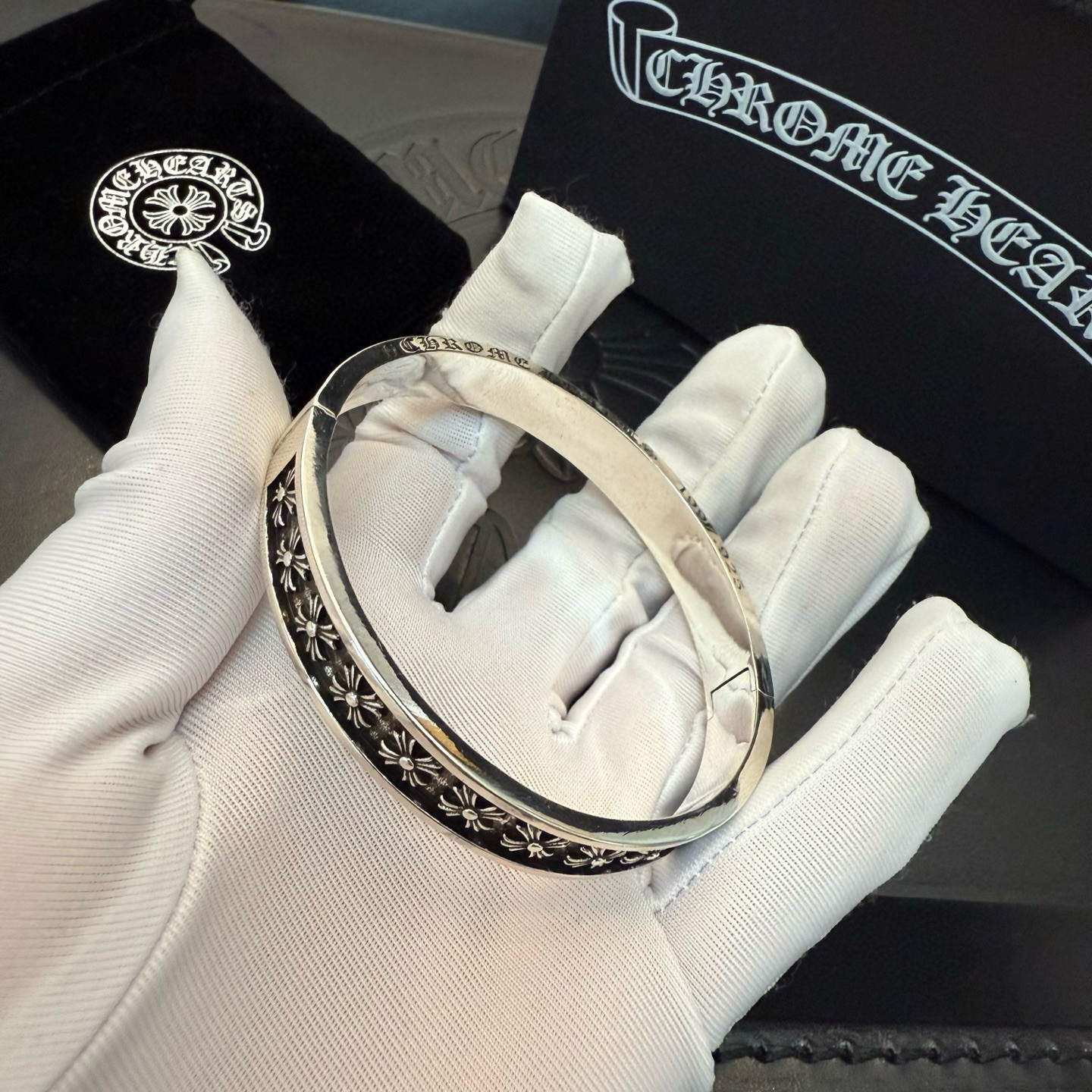 The new Chrome Heartscroll is a retrograde crucifix, and the cavity style is different - 图片 7