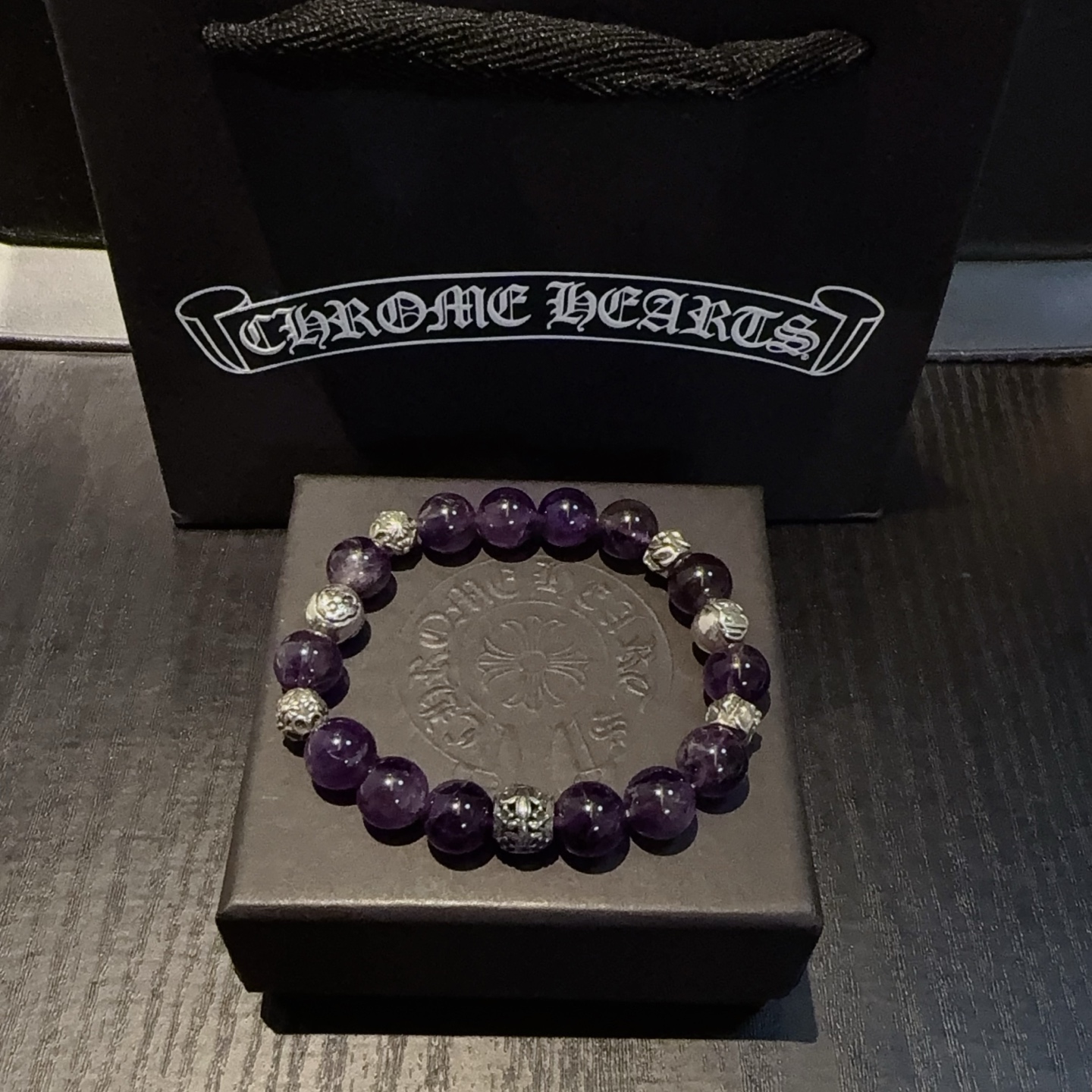 批 新款【专柜品质】Chrome Hearts克罗心 经典复古多元素手串手链 ，快手/ins/小红书热门