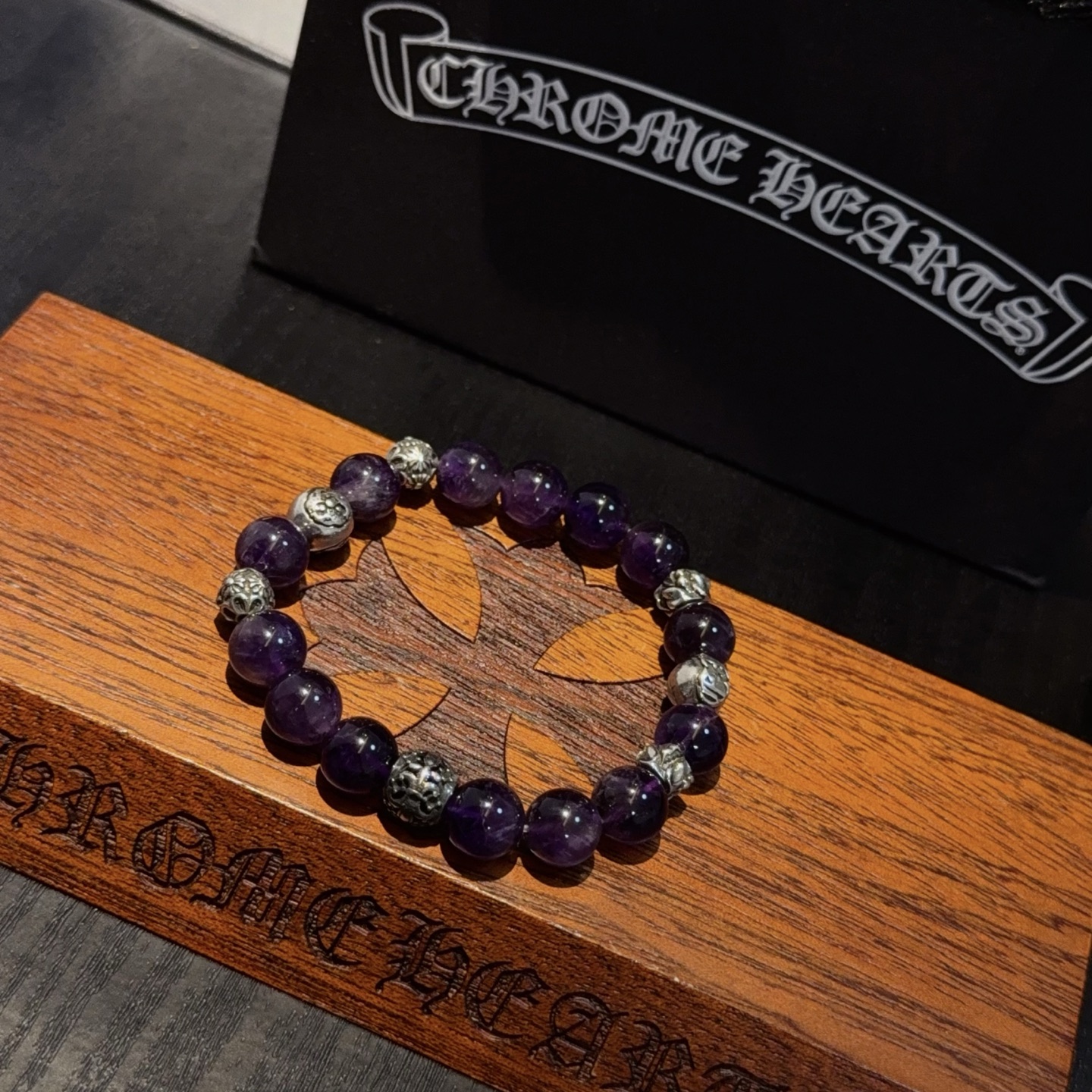 批 新款【专柜品质】Chrome Hearts克罗心 经典复古多元素手串手链 ，快手/ins/小红书热门