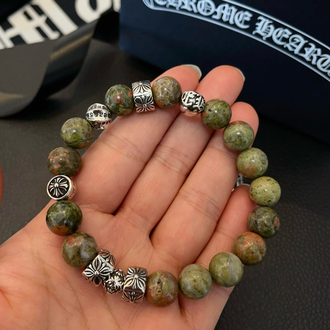 批 新款【专柜品质】Chrome Hearts克罗心 经典复古多元素手串手链 ，快手/ins/小红书热门