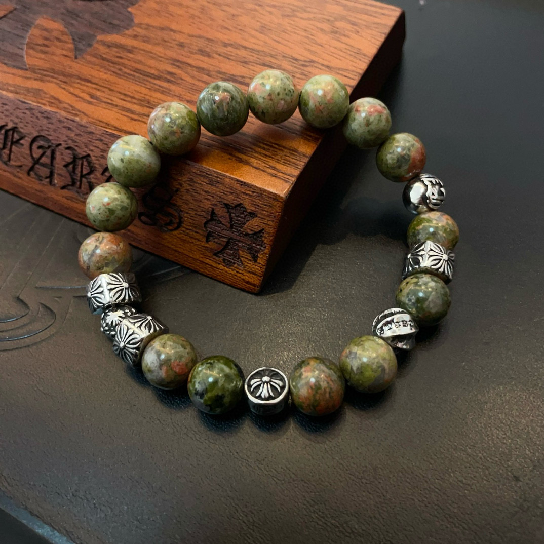 批 新款【专柜品质】Chrome Hearts克罗心 经典复古多元素手串手链 ，快手/ins/小红书热门