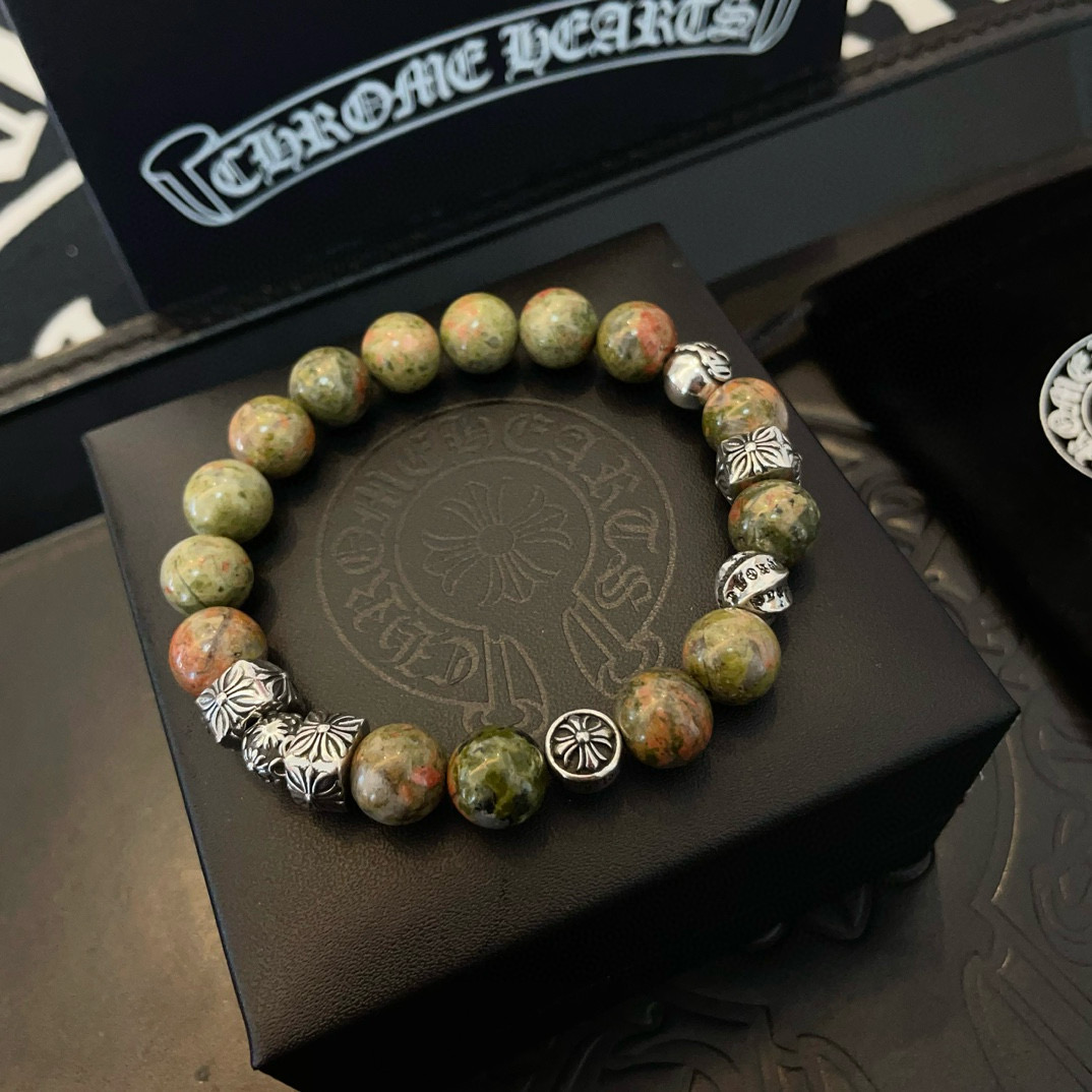 批 新款【专柜品质】Chrome Hearts克罗心 经典复古多元素手串手链 ，快手/ins/小红书热门