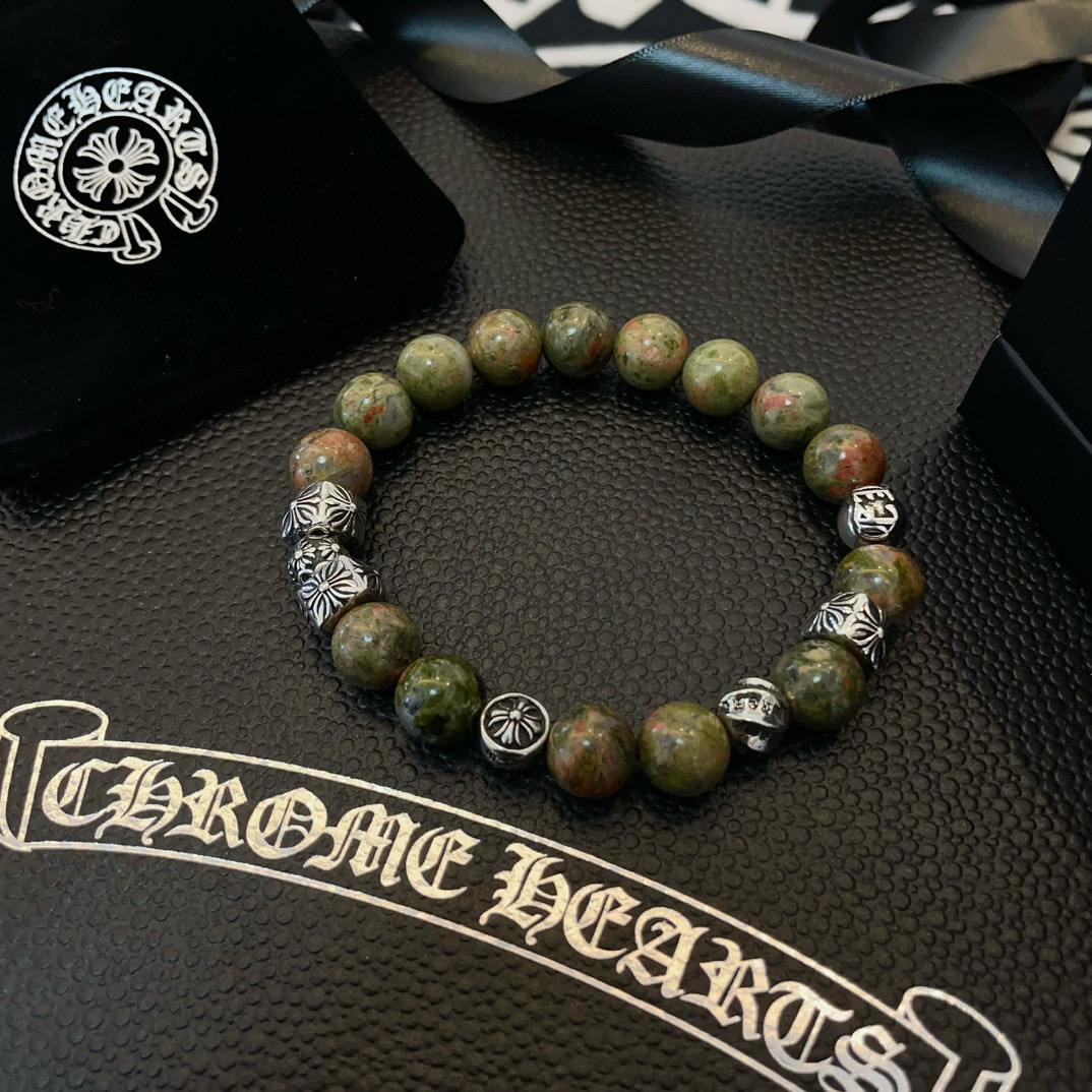 批 新款【专柜品质】Chrome Hearts克罗心 经典复古多元素手串手链 ，快手/ins/小红书热门