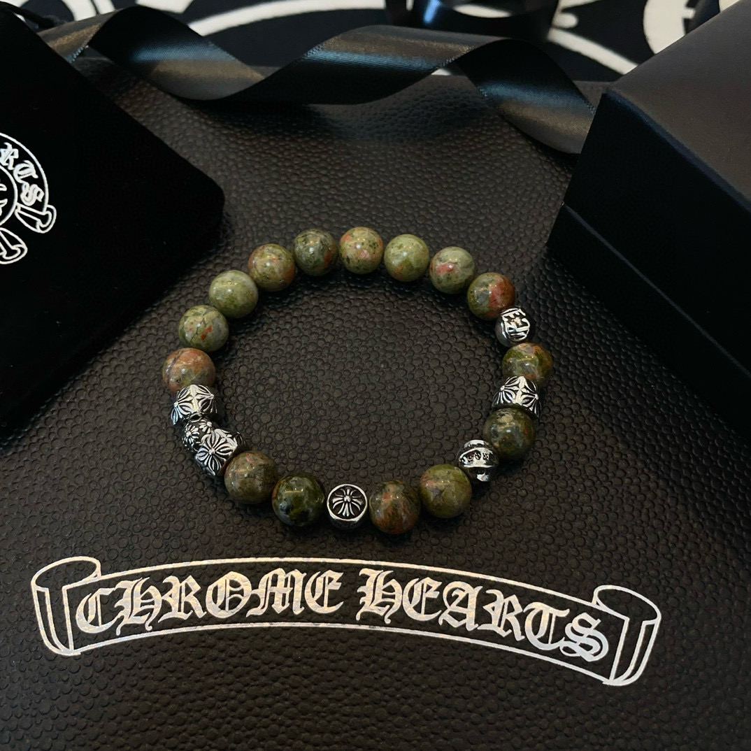 批 新款【专柜品质】Chrome Hearts克罗心 经典复古多元素手串手链 ，快手/ins/小红书热门