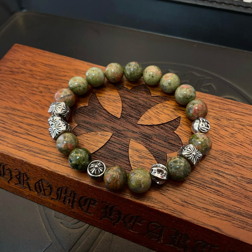 批 新款【专柜品质】Chrome Hearts克罗心 经典复古多元素手串手链 ，快手/ins/小红书热门