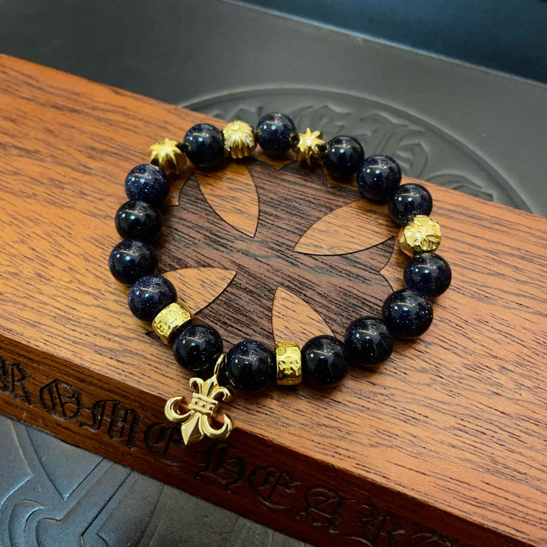  新款【专柜品质】Chrome Hearts克罗心 经典复古多元素手串手链 ，快手/ins/小红书热门，