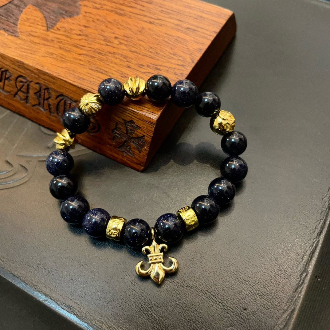  新款【专柜品质】Chrome Hearts克罗心 经典复古多元素手串手链 ，快手/ins/小红书热门，