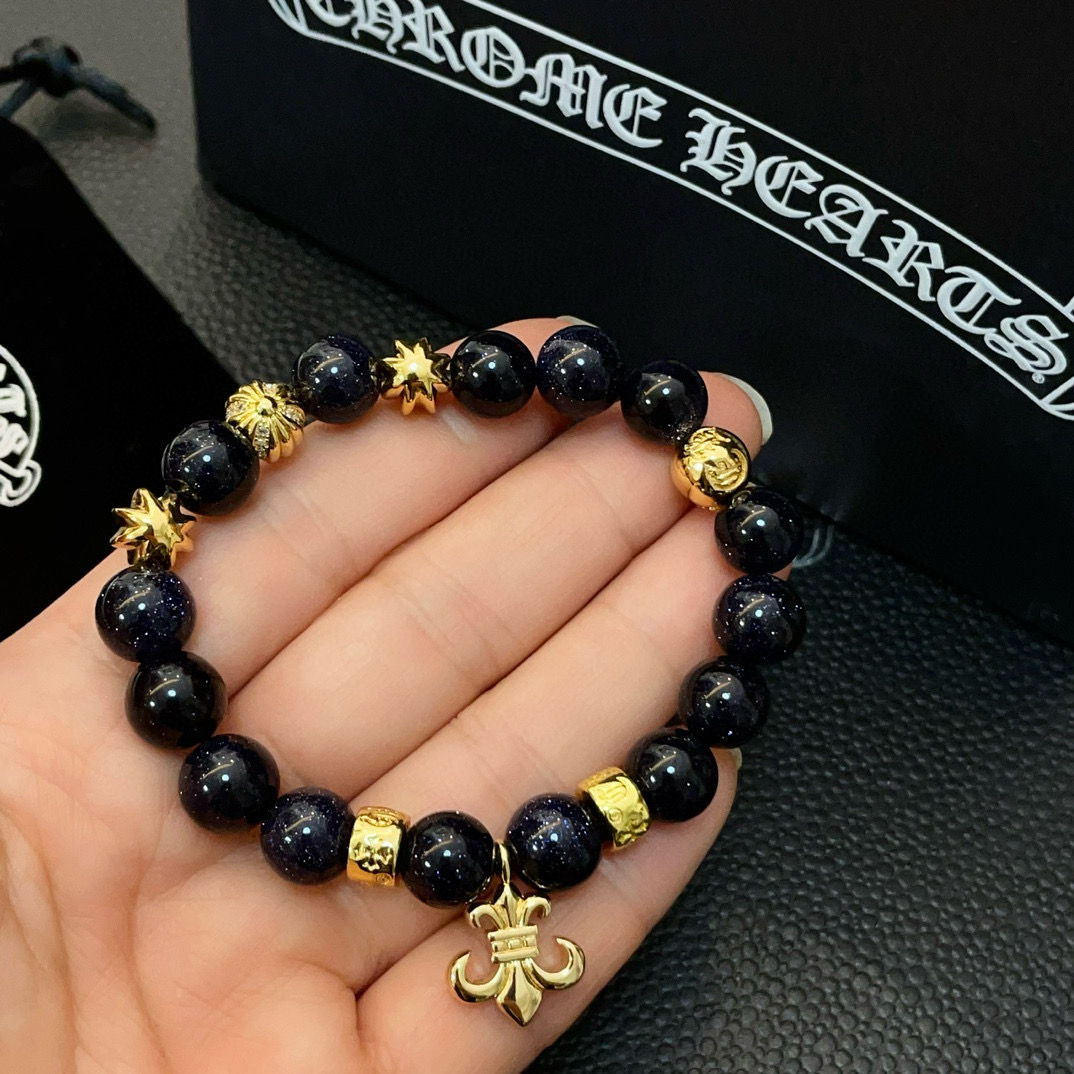  新款【专柜品质】Chrome Hearts克罗心 经典复古多元素手串手链 ，快手/ins/小红书热门，