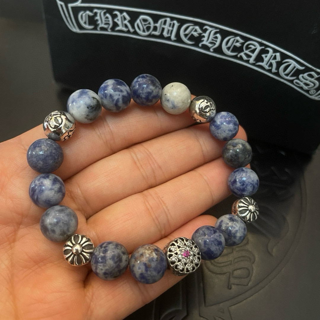  新款【专柜品质】Chrome Hearts克罗心 经典复古多元素手串手链 ，快手/ins/小红书热门，