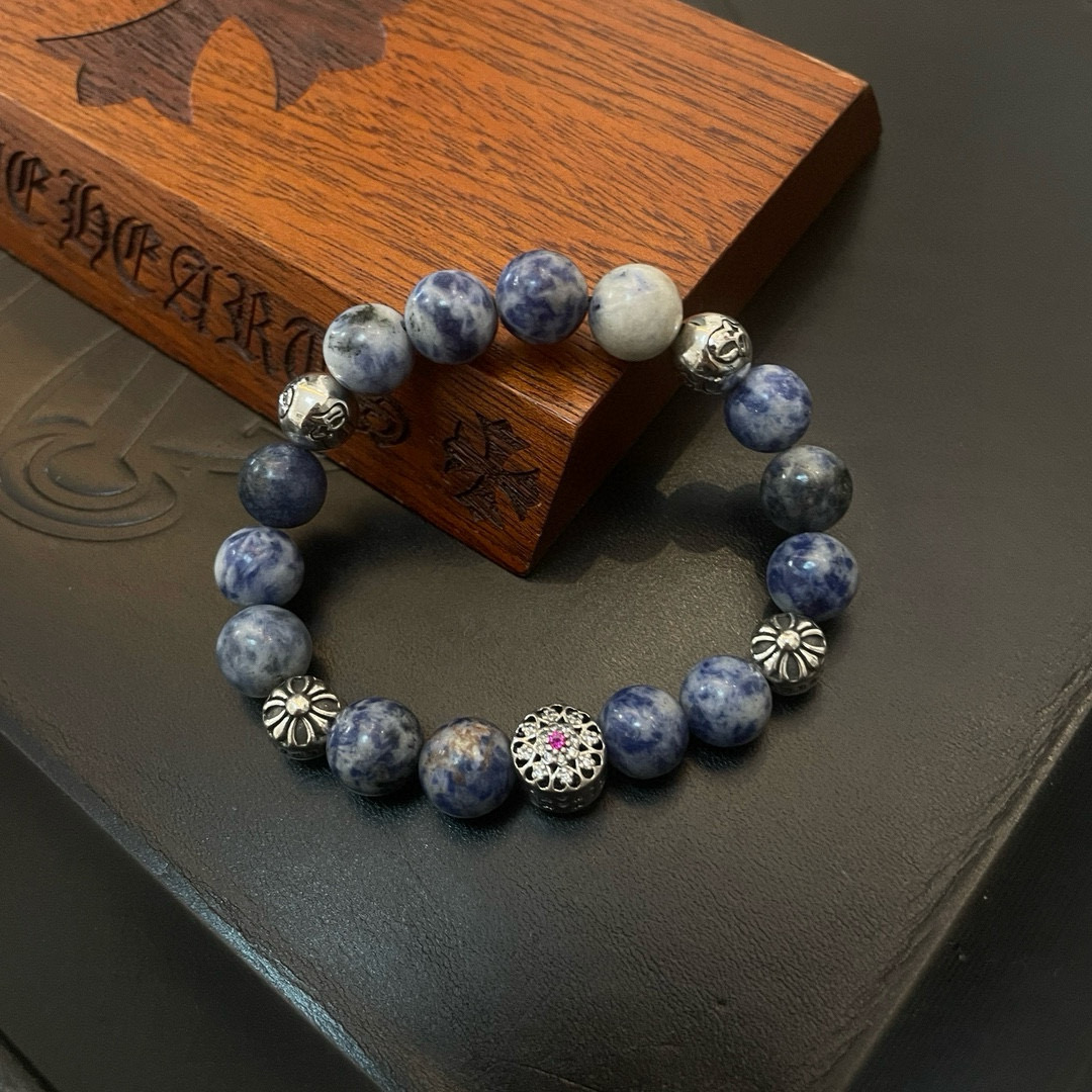  新款【专柜品质】Chrome Hearts克罗心 经典复古多元素手串手链 ，快手/ins/小红书热门，