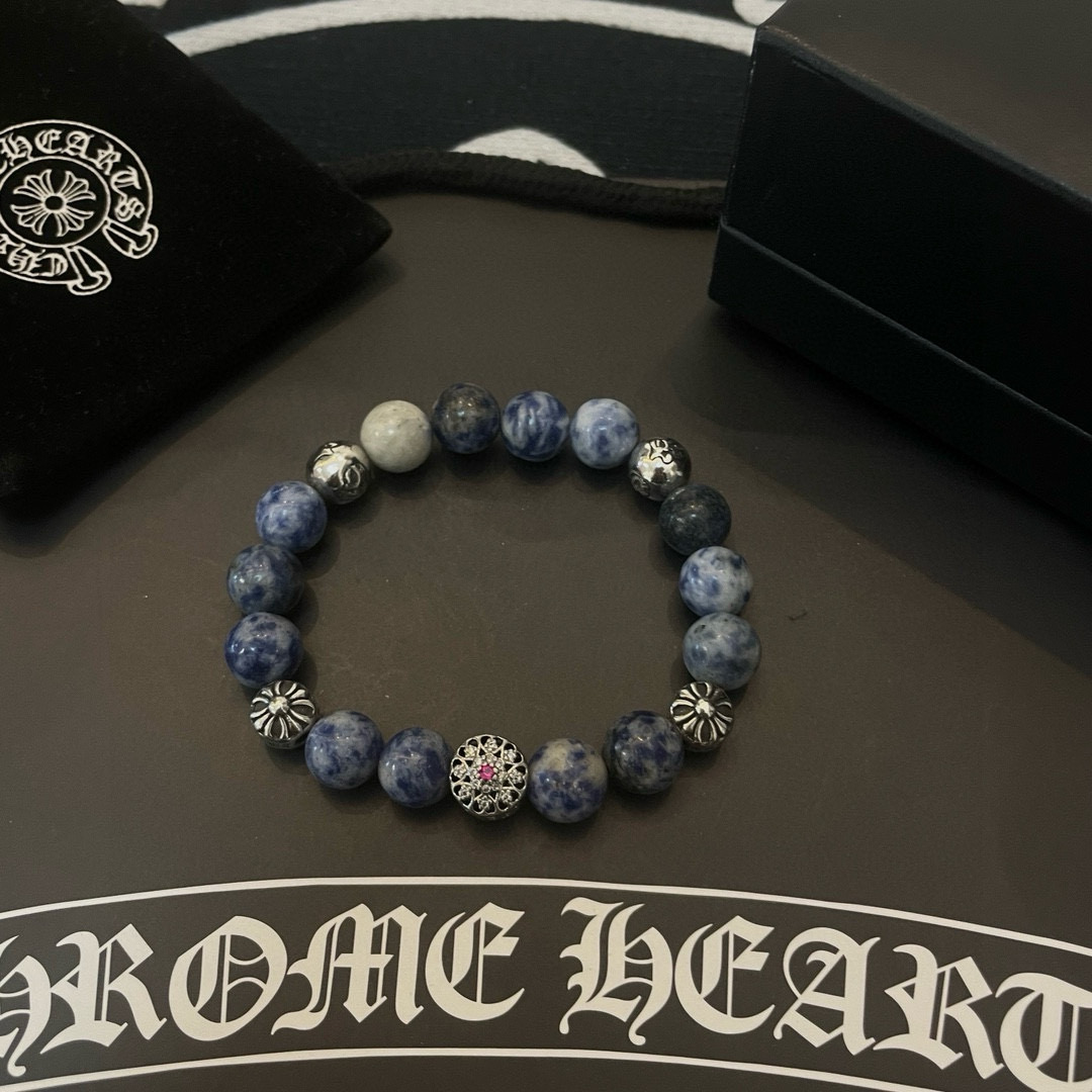  新款【专柜品质】Chrome Hearts克罗心 经典复古多元素手串手链 ，快手/ins/小红书热门，