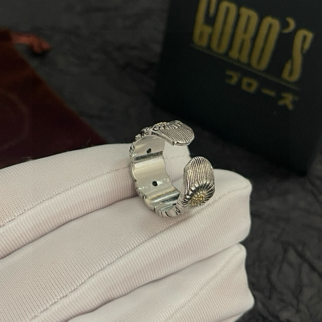   【新品上架】Goro’s高桥吾郎雏菊戒指，顶级版本 认准独家拍摄 主攻高端市场 绝对区别普通版本！图