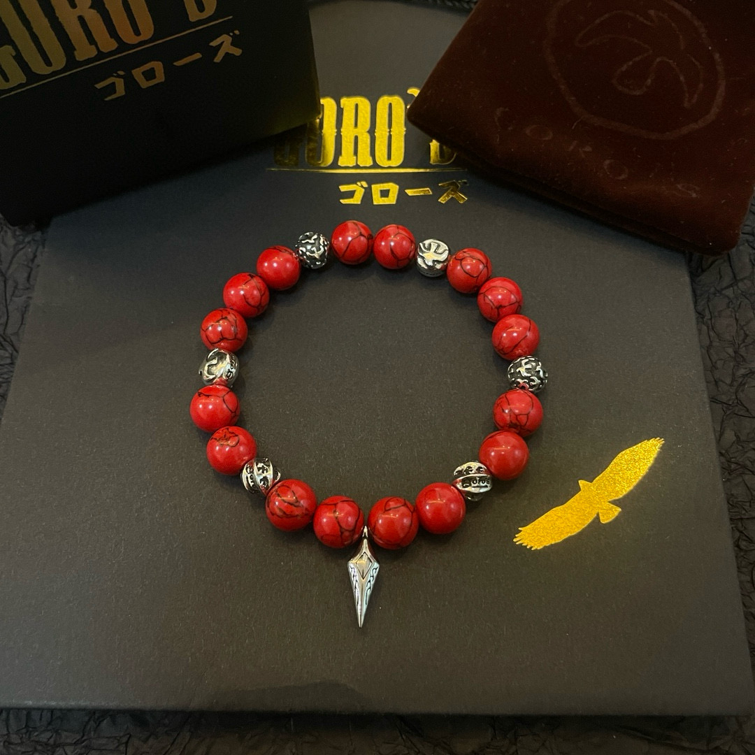 【新品上架】Goro’s高桥吾郎红松石手串手链，顶级版本 认准独家拍摄 主攻高端市场 绝对区别普通版本！