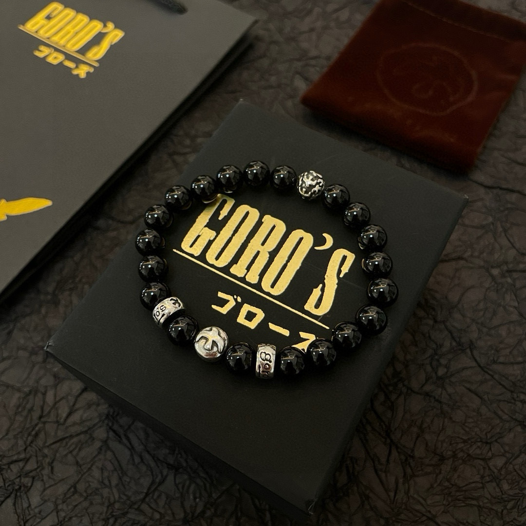 批【新品上架】Goro’s高桥吾郎黑玛飞鸟手串手链，顶级版本 认准独家拍摄 主攻高端市场 绝对区别普通版