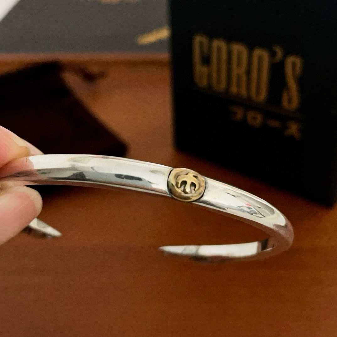 批 【新品上架】Goro’s高桥吾郎点金开口手镯，顶级版本 认准独家拍摄 主攻高端市场 绝对区别普通版本