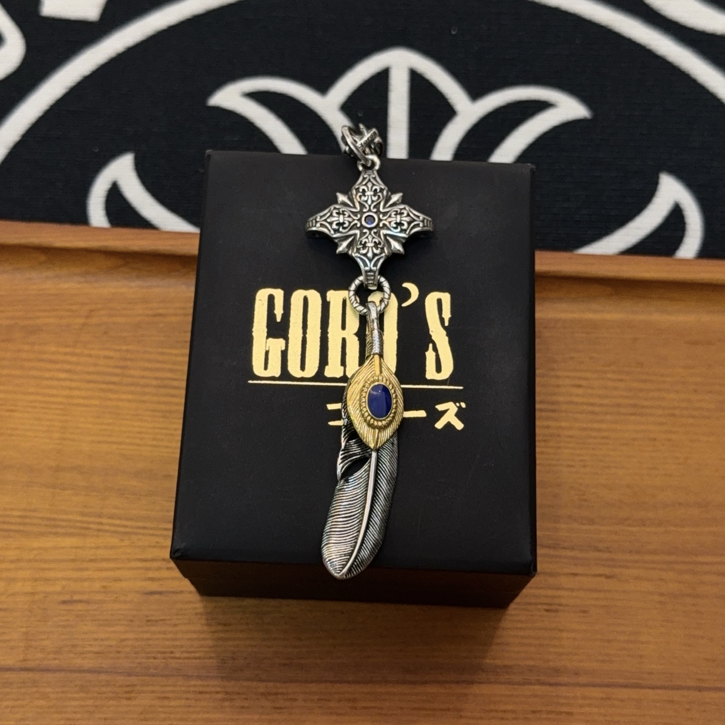 【新品上架】Goro’s高桥吾郎羽毛吊坠，高桥经典项链，顶级版本，认准独家拍摄，主攻高端市场 ，快手/i